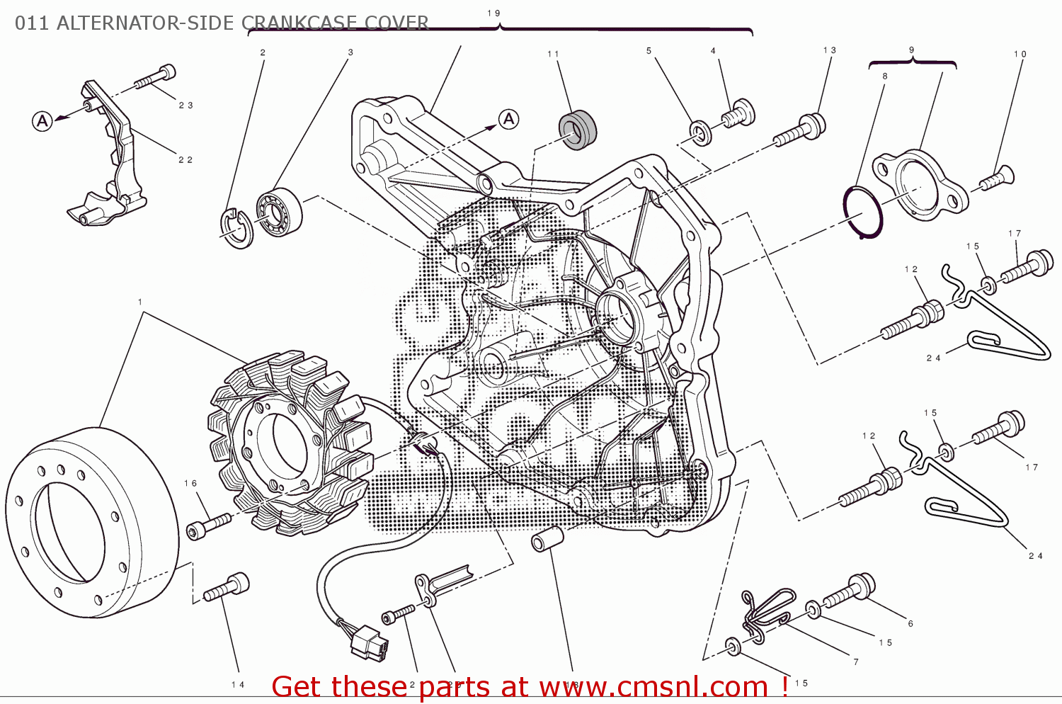 Ducati GENERATOR KOKUSAN 26420151A Ducati GENERATOR KOKUSAN 26420151A