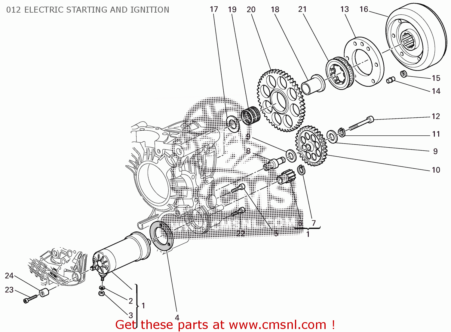 27610251C Flywheel Ducati buy the 27610251C at CMSNL