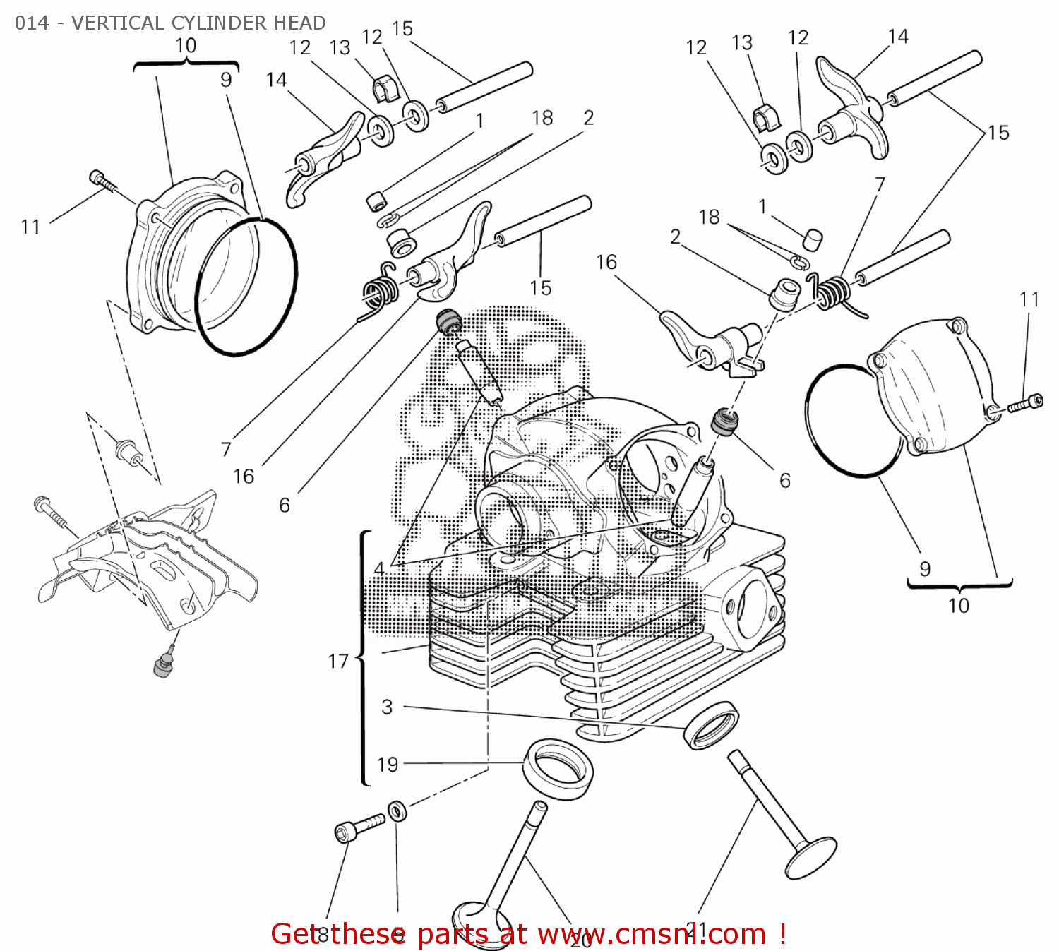 21110881A Exhaust Valve Ducati buy the 21110881A at CMSNL