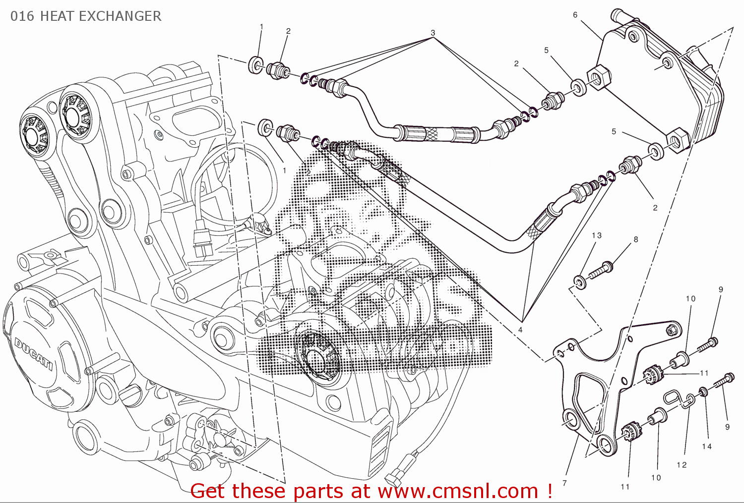54710011A Heat Exchanger Ducati buy the 54710011A at CMSNL