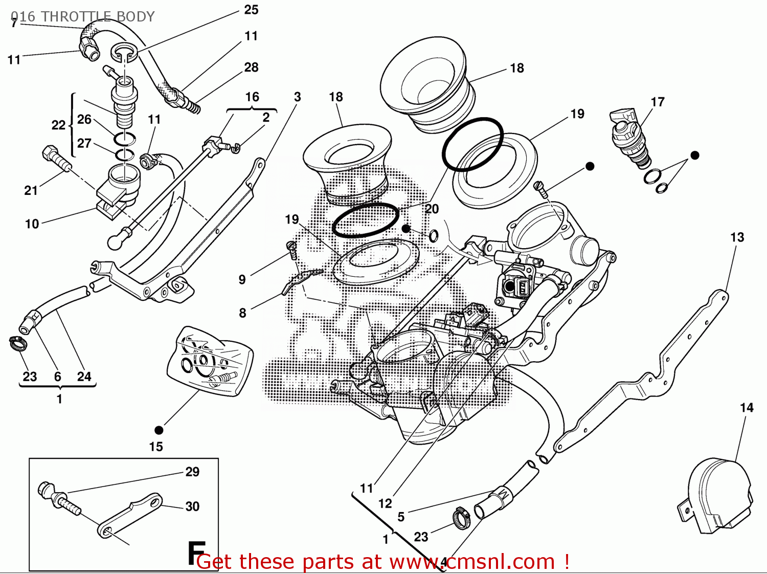 28240561A Throttle Body Ducati buy the 28240561A at CMSNL