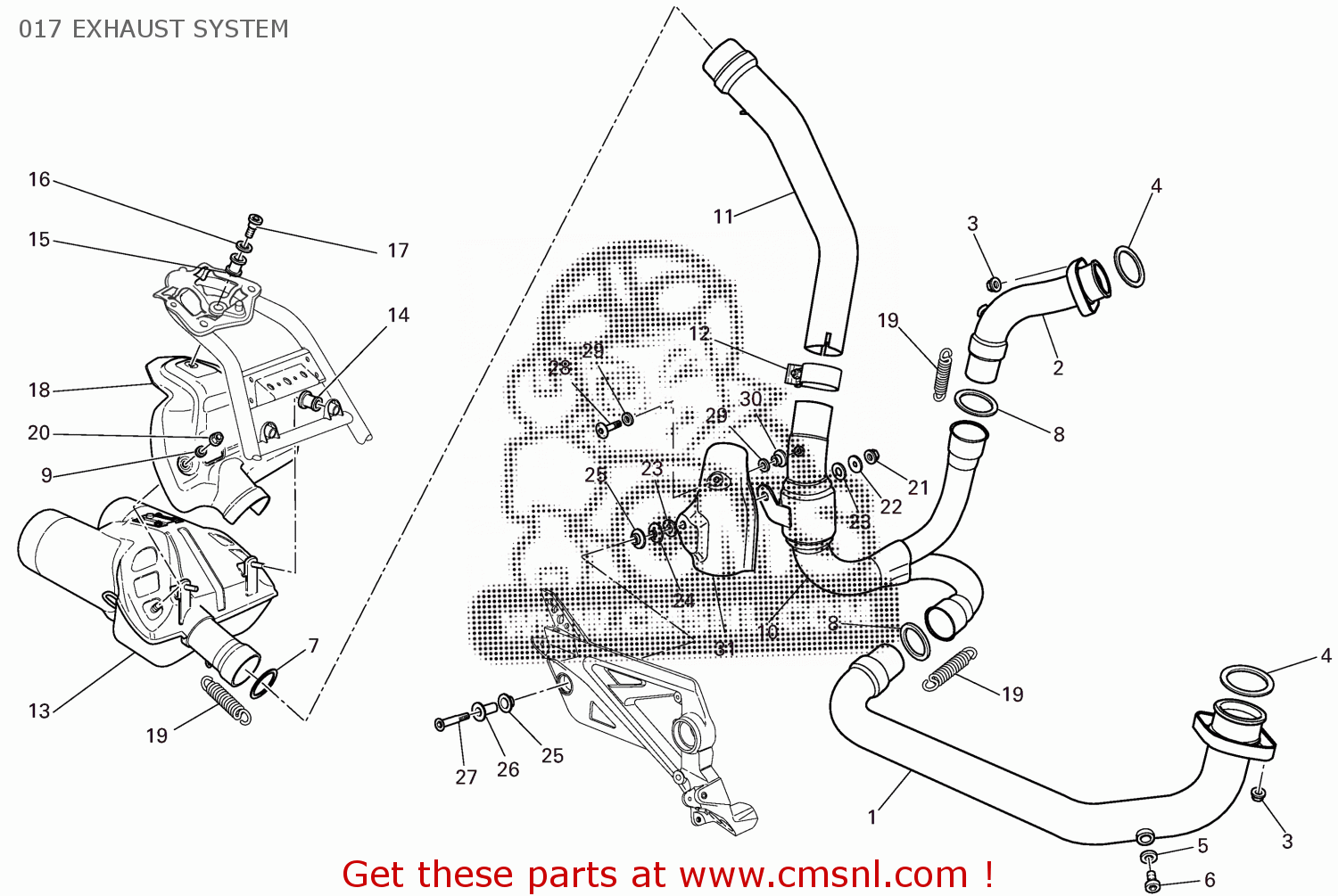 57111301A Exhaust Manifold Ducati buy the 57111301A at CMSNL