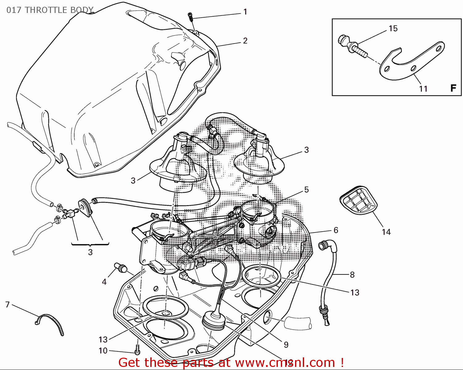 28240661A Throttle Body Ducati buy the 28240661A at CMSNL