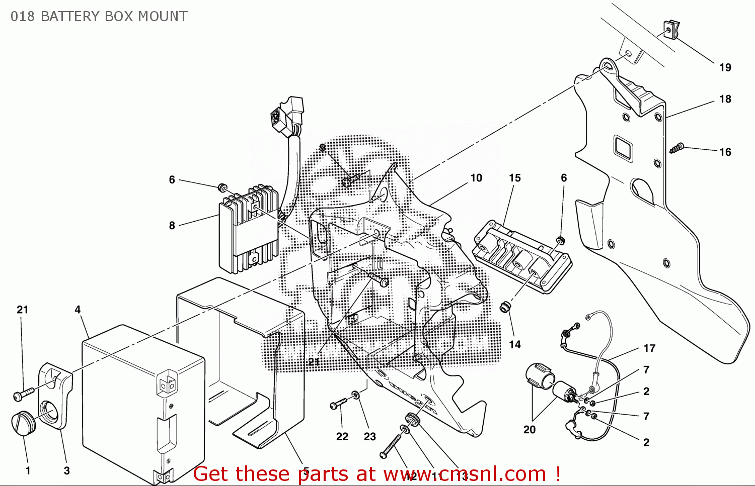 28640861C Engine Control Unit Ducati buy the 28640861C at CMSNL