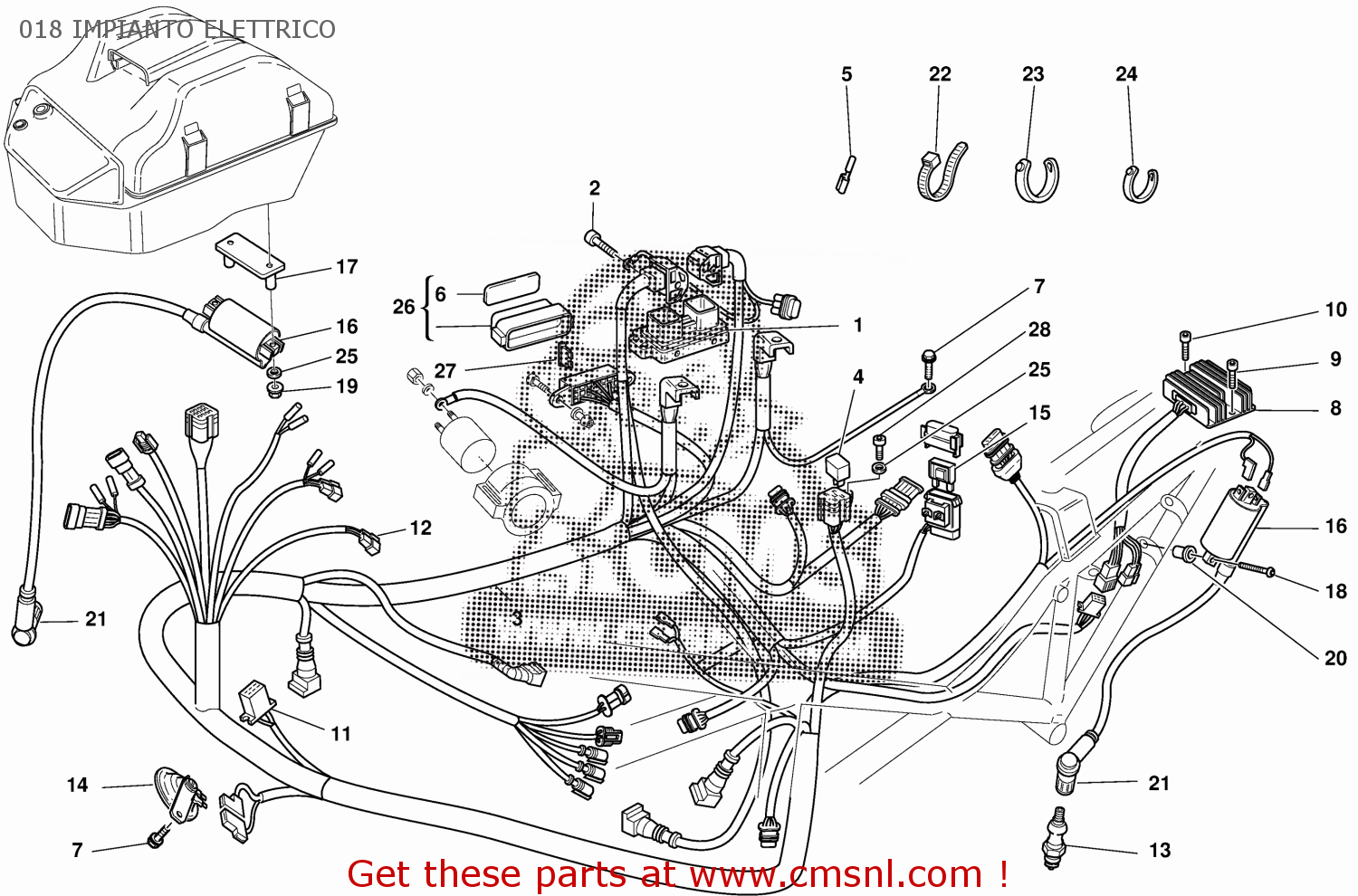 28640721A Engine Control Unit Ducati buy the 28640721A at CMSNL