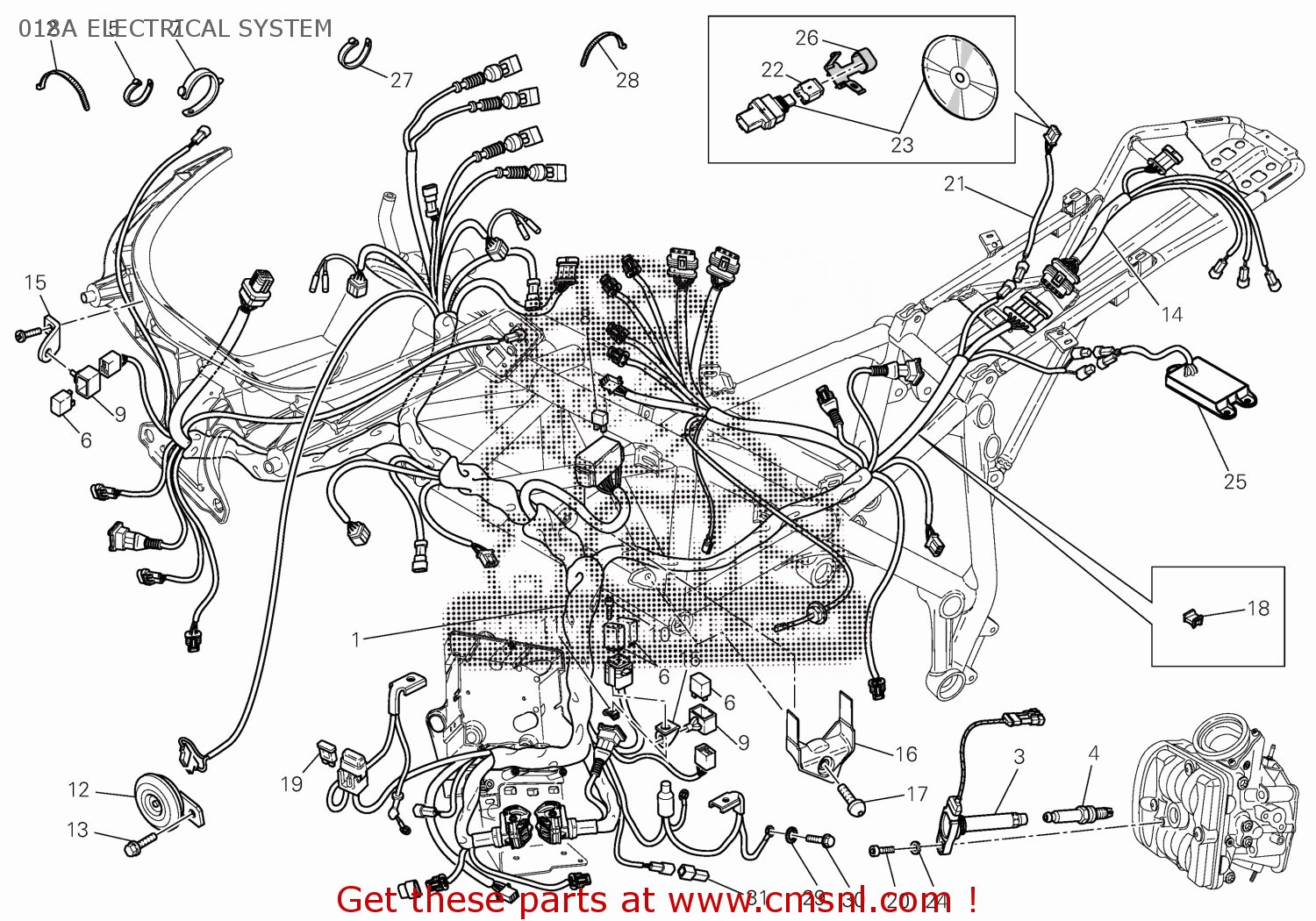 28611171C: Unit, Traction Control Dtc Ducati - buy the 28611171C at CMSNL