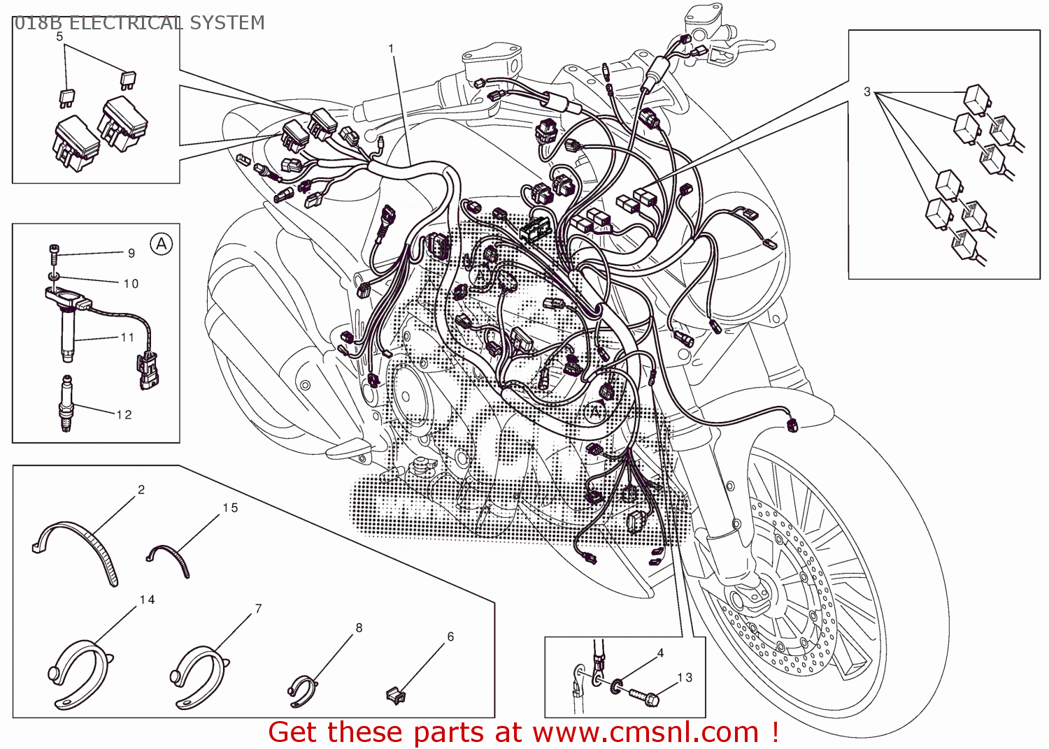 51017341d: Electric Wiring Ducati - Buy The 51017341d At Cmsnl