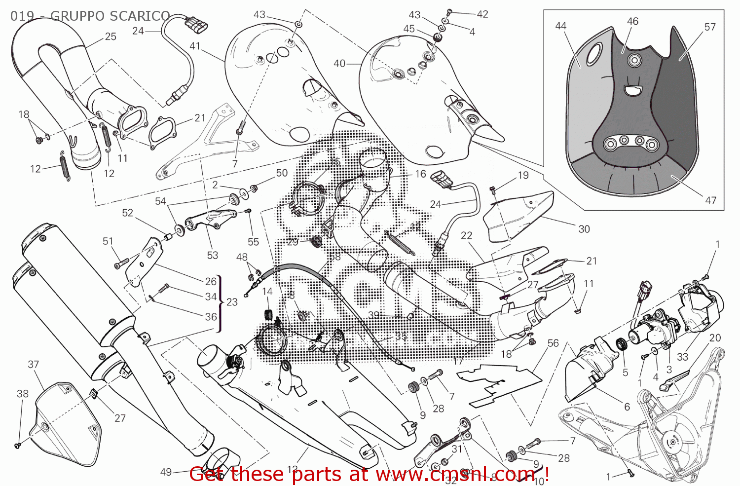 Ducati PROTECTION SHEATH 87712141A Ducati PROTECTION SHEATH 87712141A