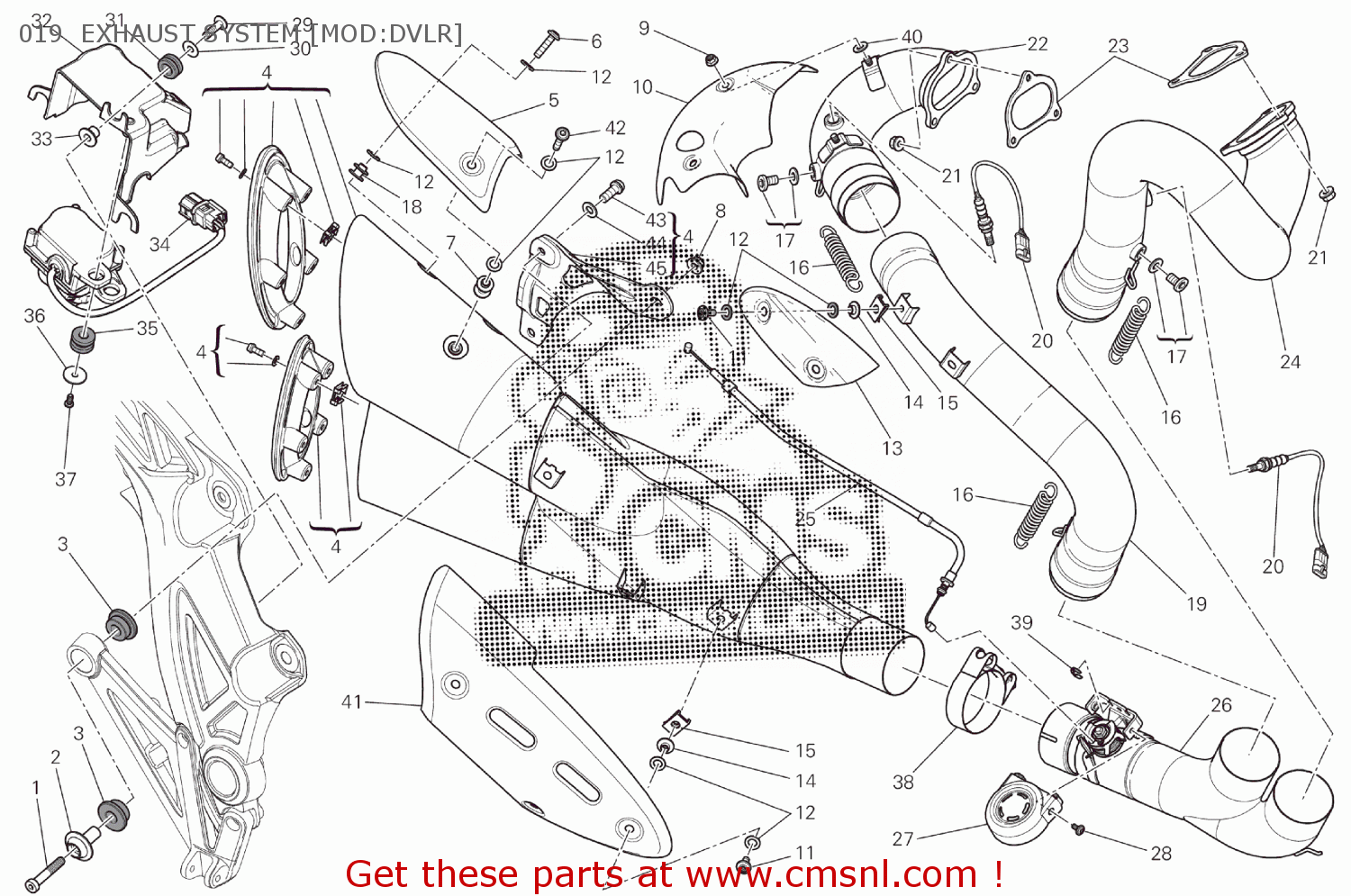 57322021bc: Silencer Ducati - Buy The 57322021bc At Cmsnl