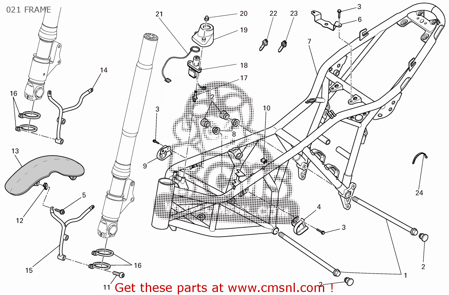 Ducati CLAMP 069191030 Ducati CLAMP 069191030