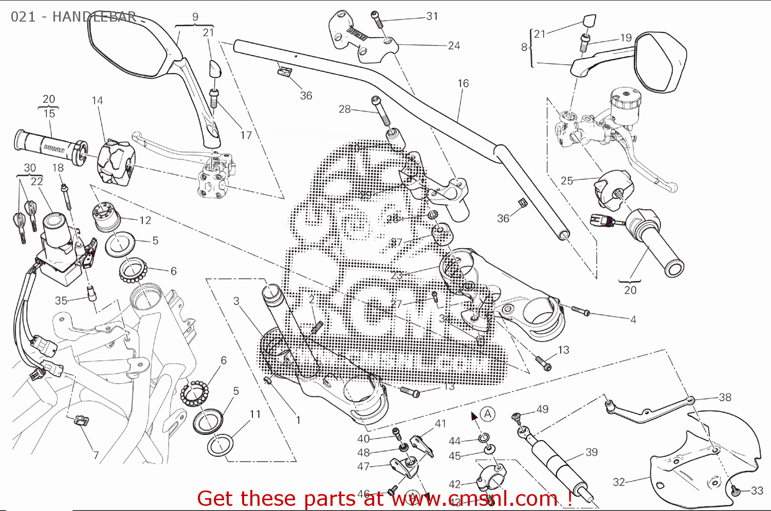 Ducati THROTTLE CONTROL 66020072D Ducati THROTTLE CONTROL 66020072D