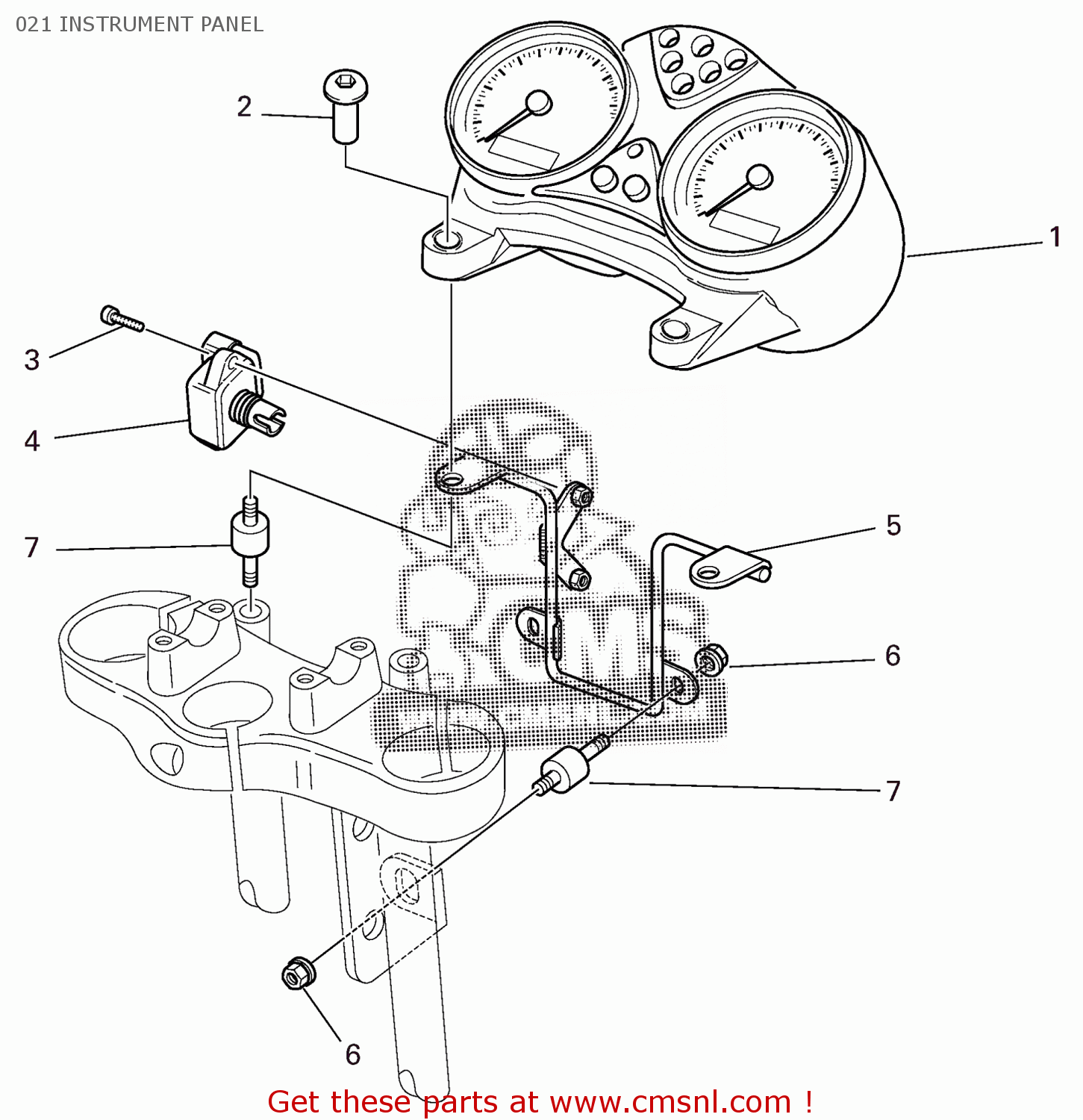 40610335A Complete Instrument Panel Ducati buy the 40610335A at CMSNL