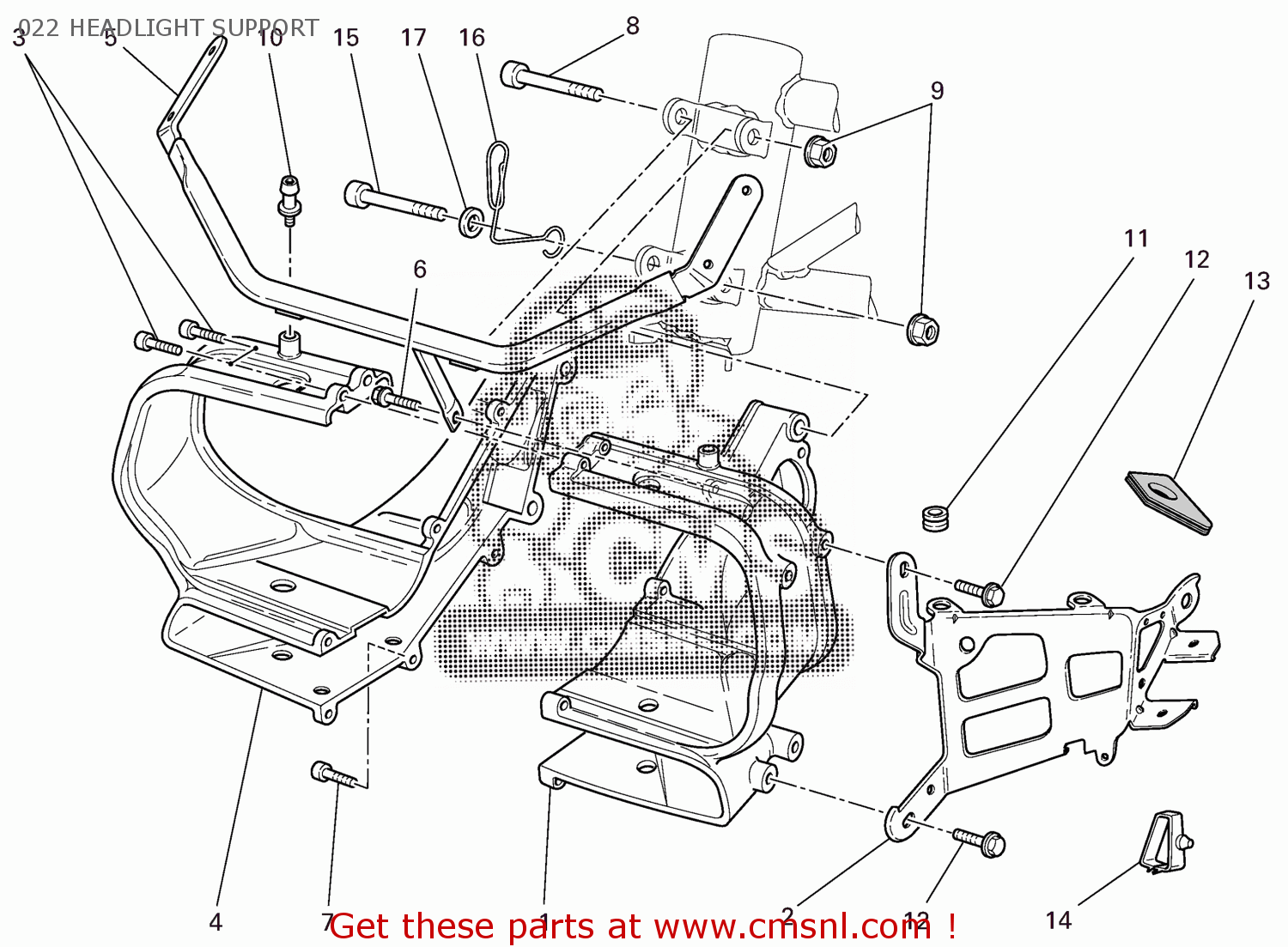 88110312A: Fairlead Ducati - buy the 88110312A at CMSNL