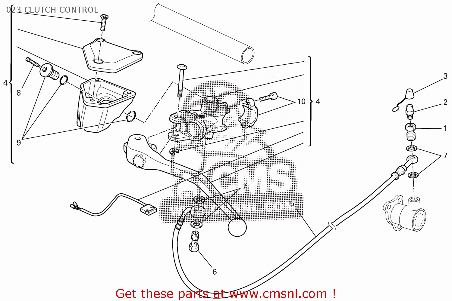 63210281A Clutch Oil Hose Ducati buy the 63210281A at CMSNL