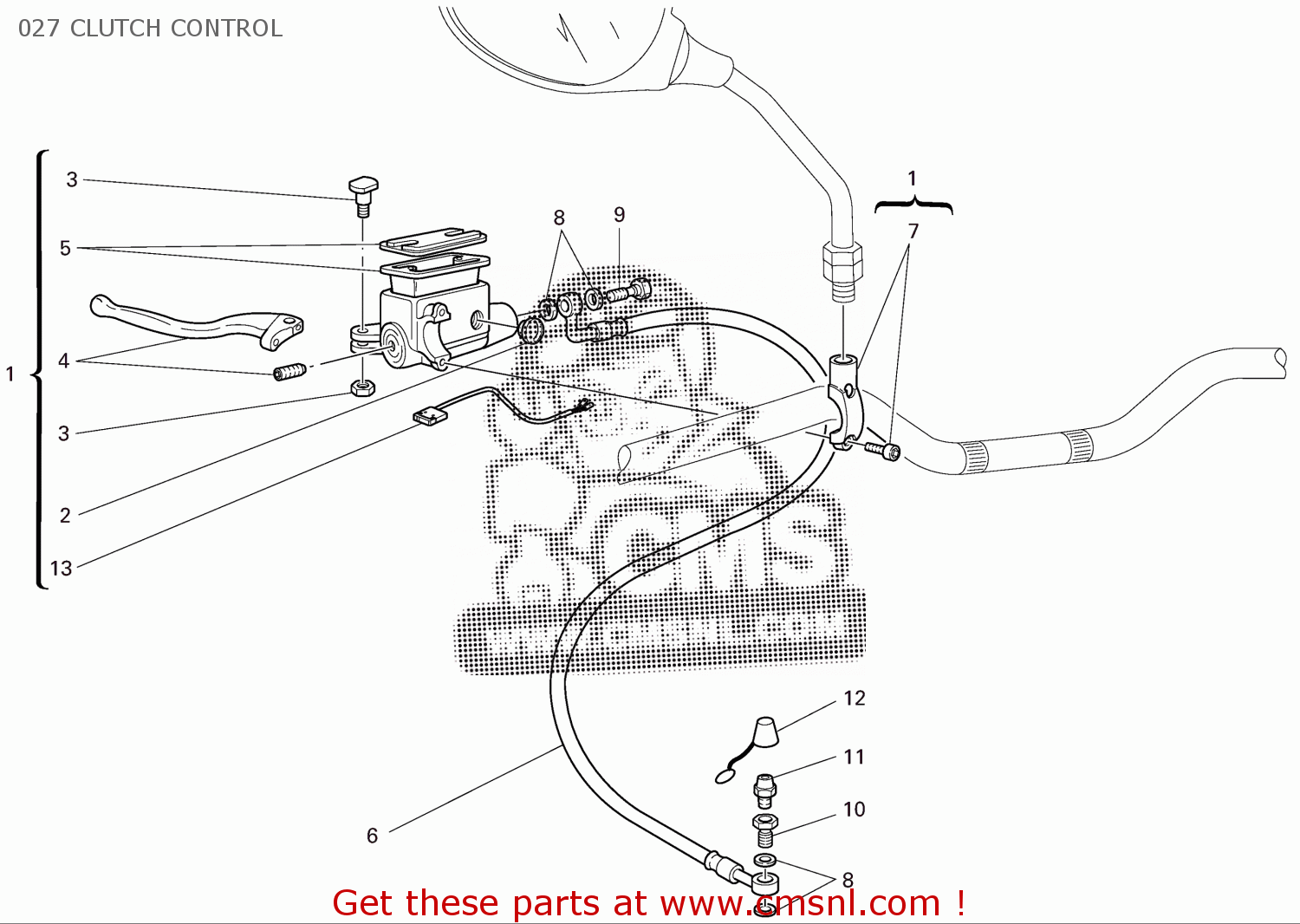63210311A Clutch Oil Hose Ducati buy the 63210311A at CMSNL