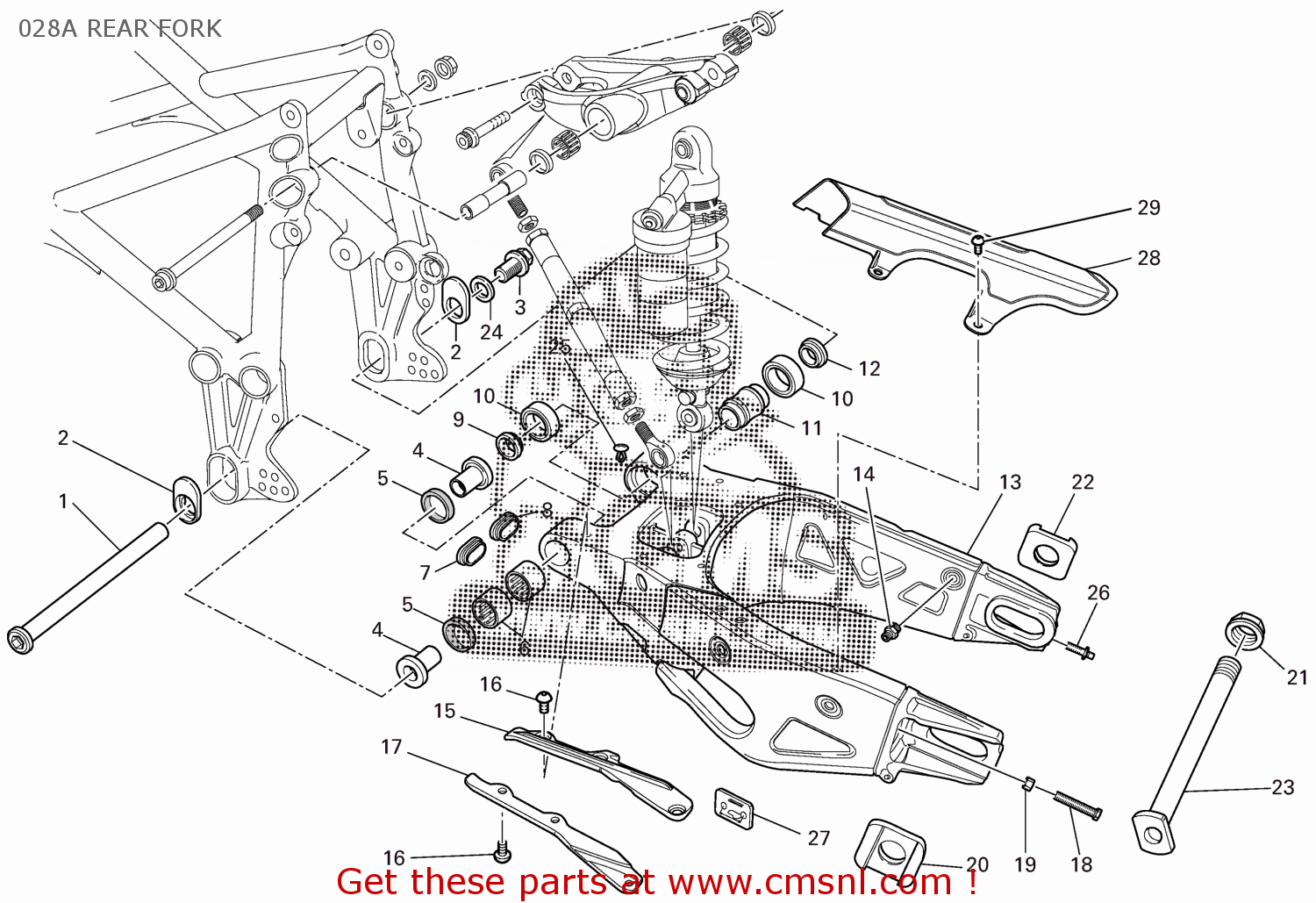37010442A Swing Arm Ducati buy the 37010442A at CMSNL