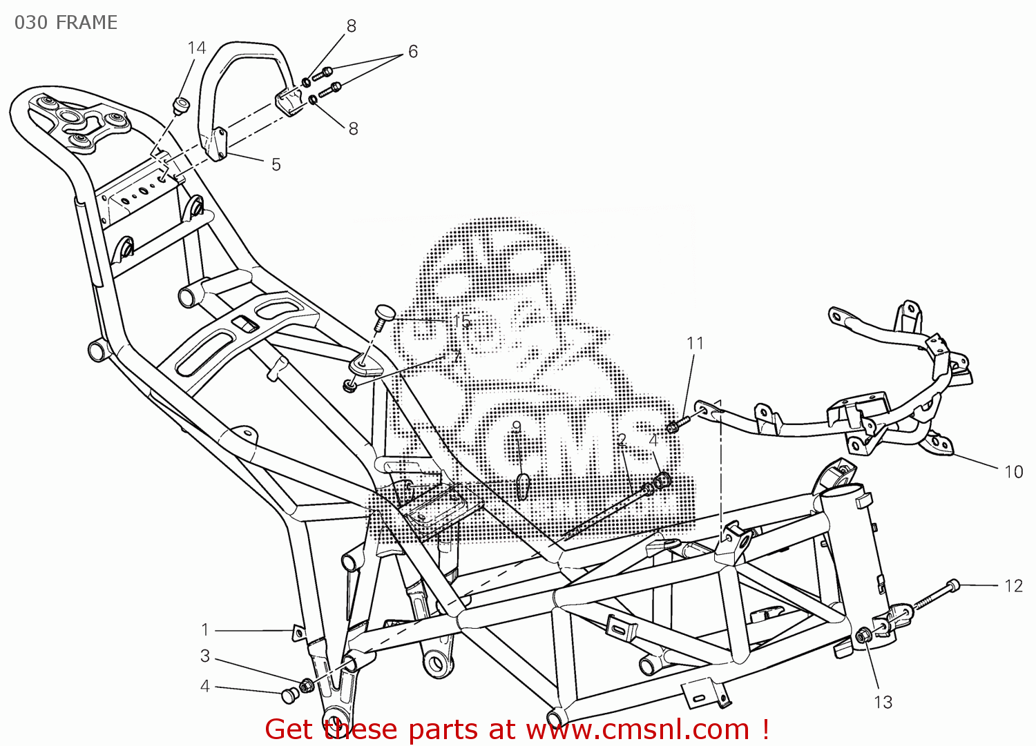 Ducati COLUMN 68420771A Ducati COLUMN 68420771A
