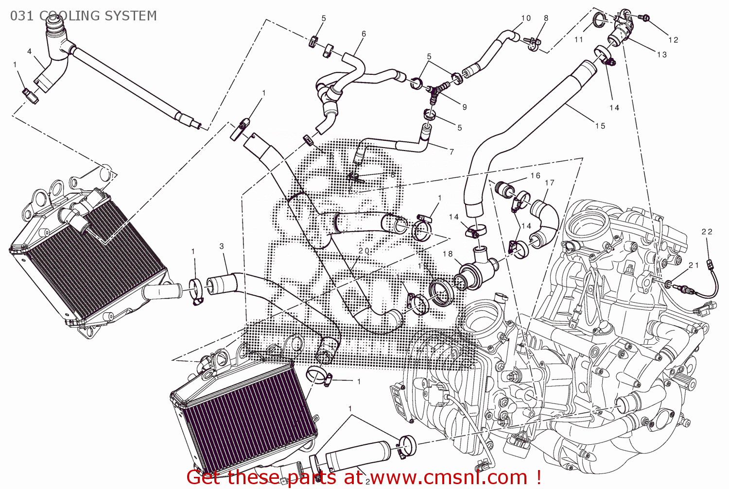 80011941B Breather Pipe Front Ducati buy the 80011941B at CMSNL