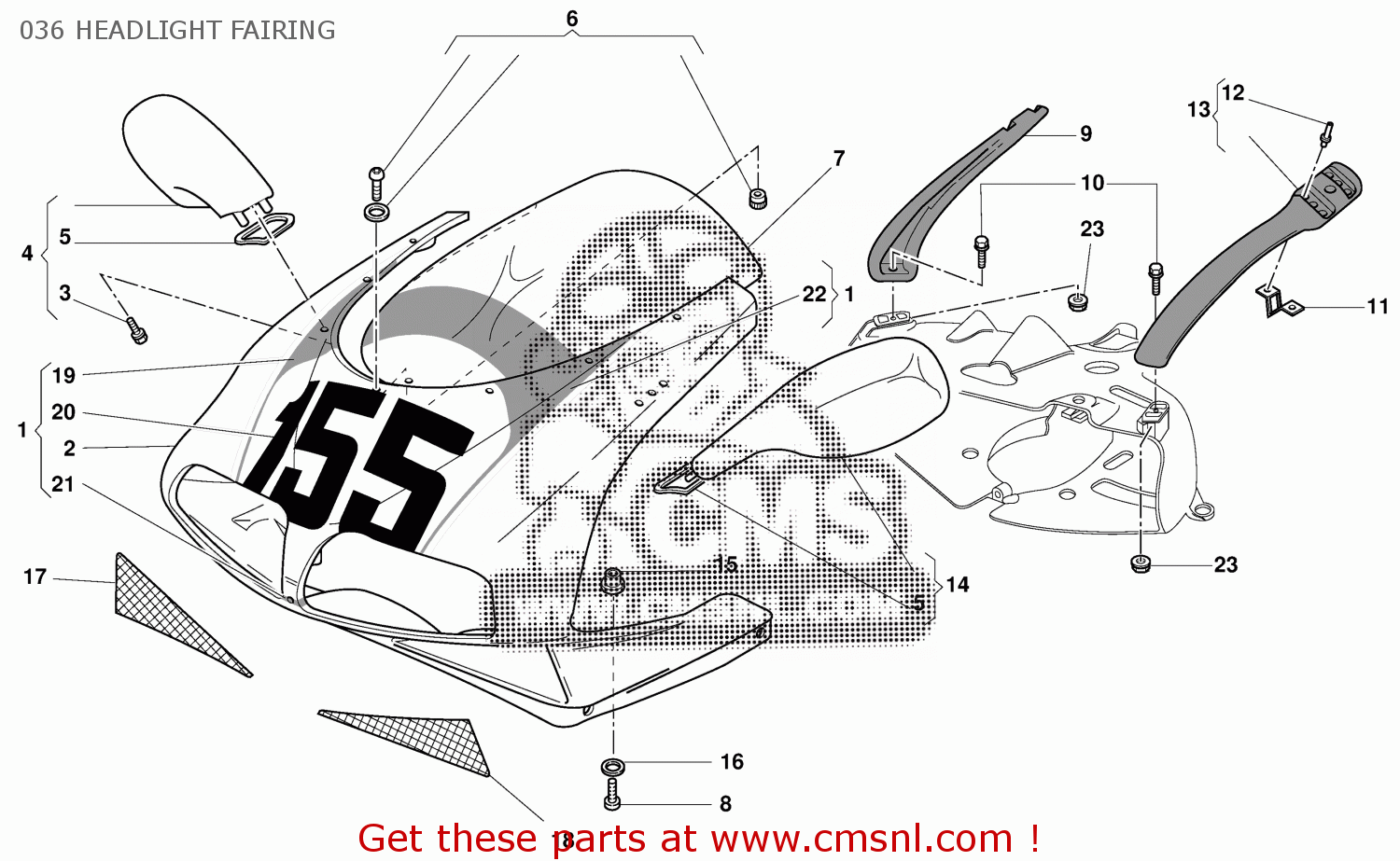 48710241A Windshield Ducati buy the 48710241A at CMSNL