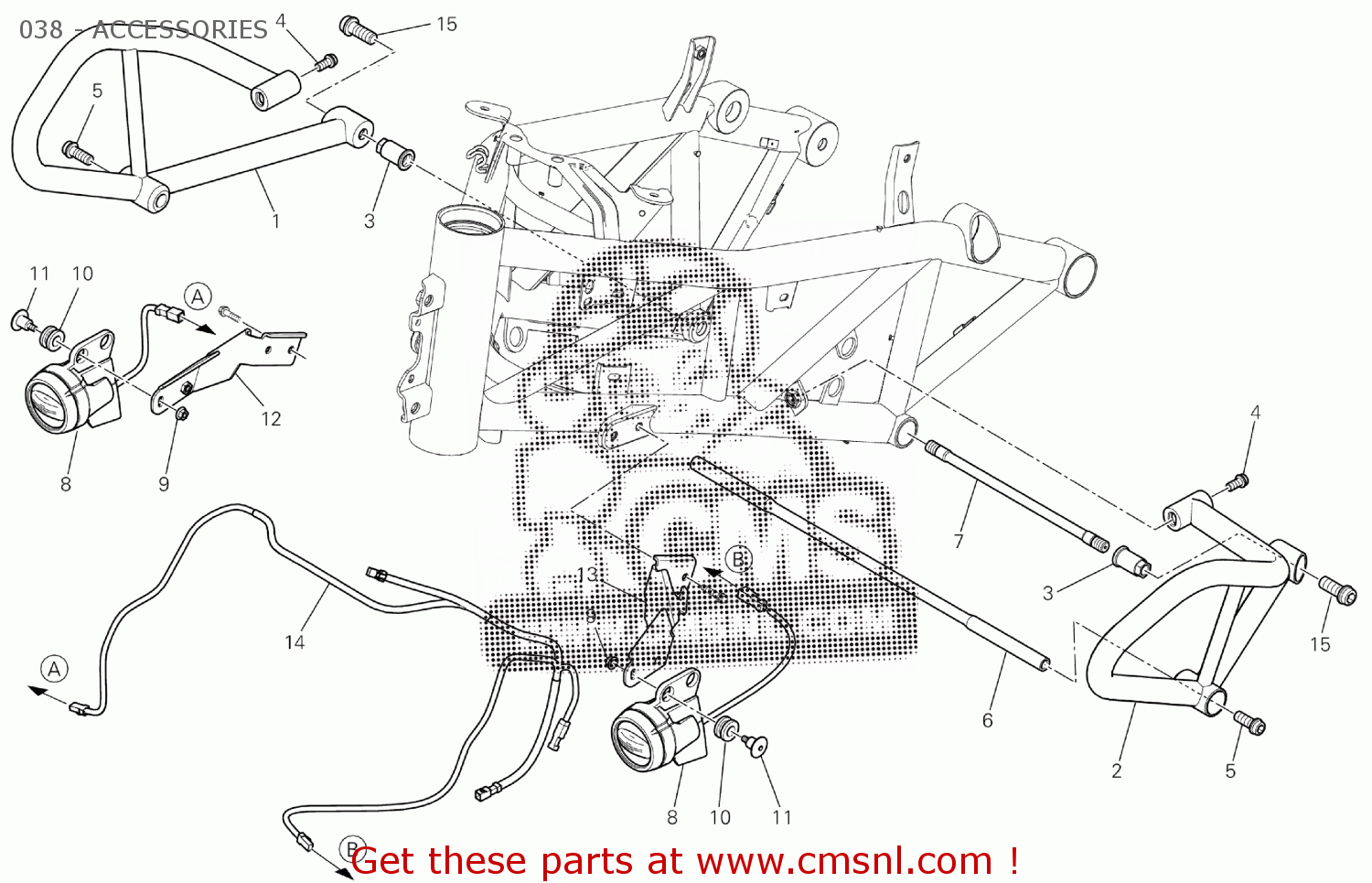 51018631B: Electric Wiring Ducati - buy the 51018631B at CMSNL