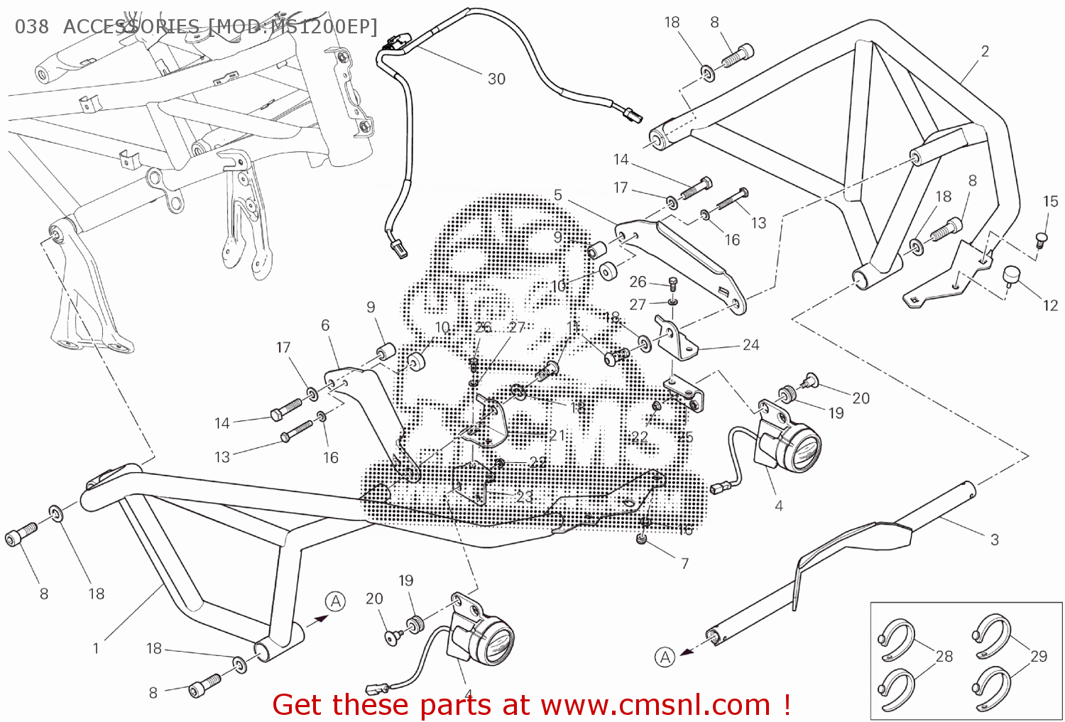 96610581A: Electric Wiring Ducati - buy the 96610581A at CMSNL