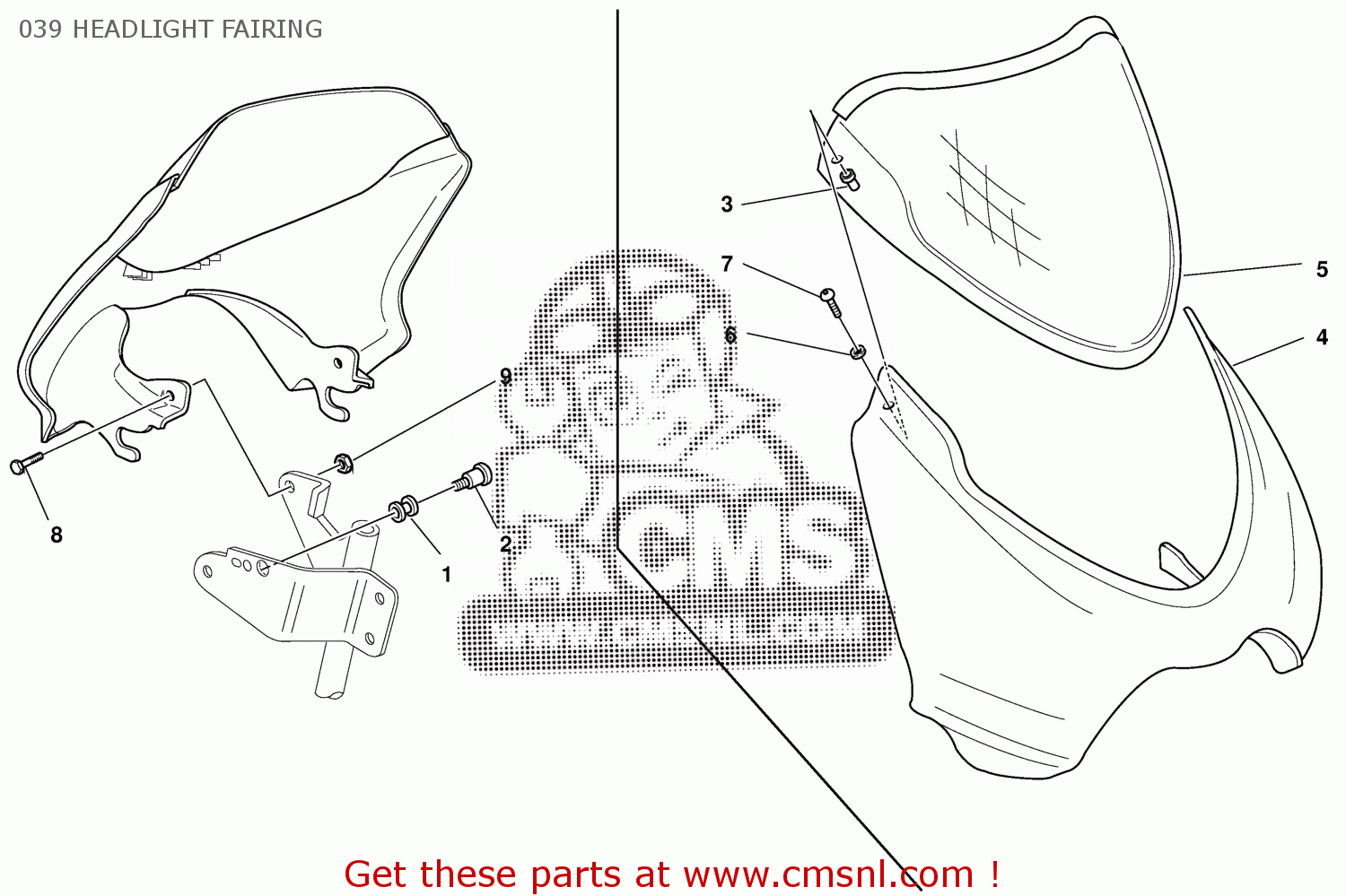 Ducati COWLING 48110231AH Ducati COWLING 48110231AH