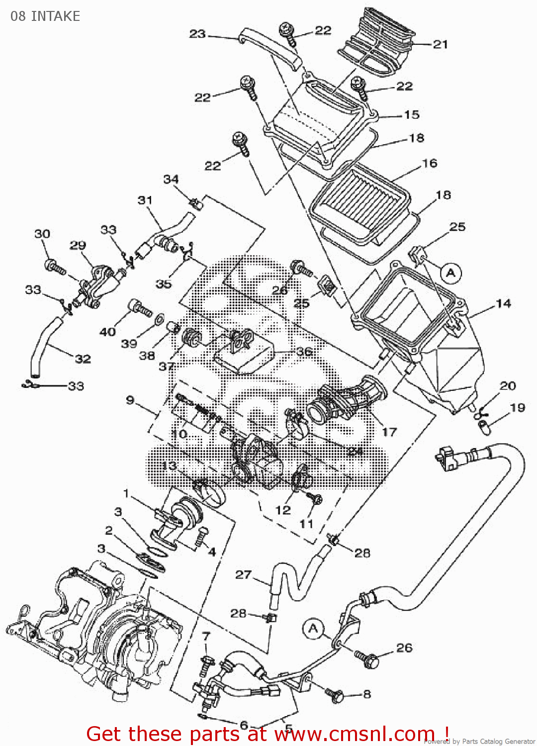 Yamaha HOSE, BEND 2 2S5E488200 Yamaha HOSE, BEND 2 2S5E488200
