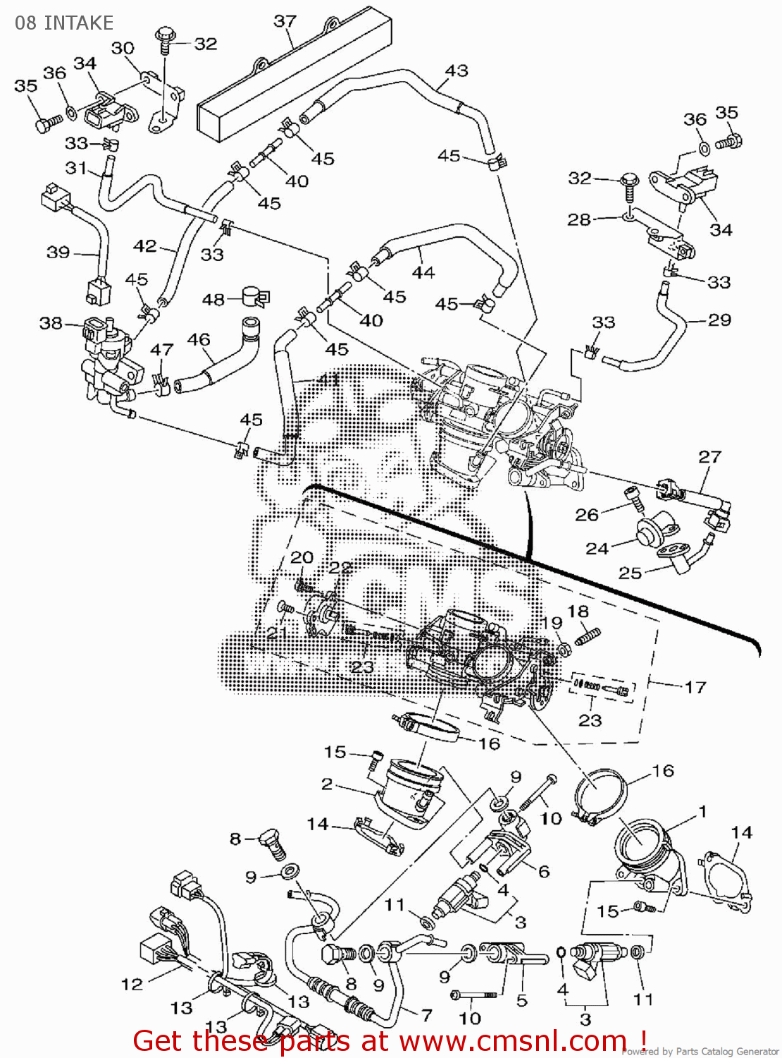 Yamaha NUT, CABLE ADJUSTING 3JD1416100 Yamaha NUT, CABLE ADJUSTING 3JD1416100