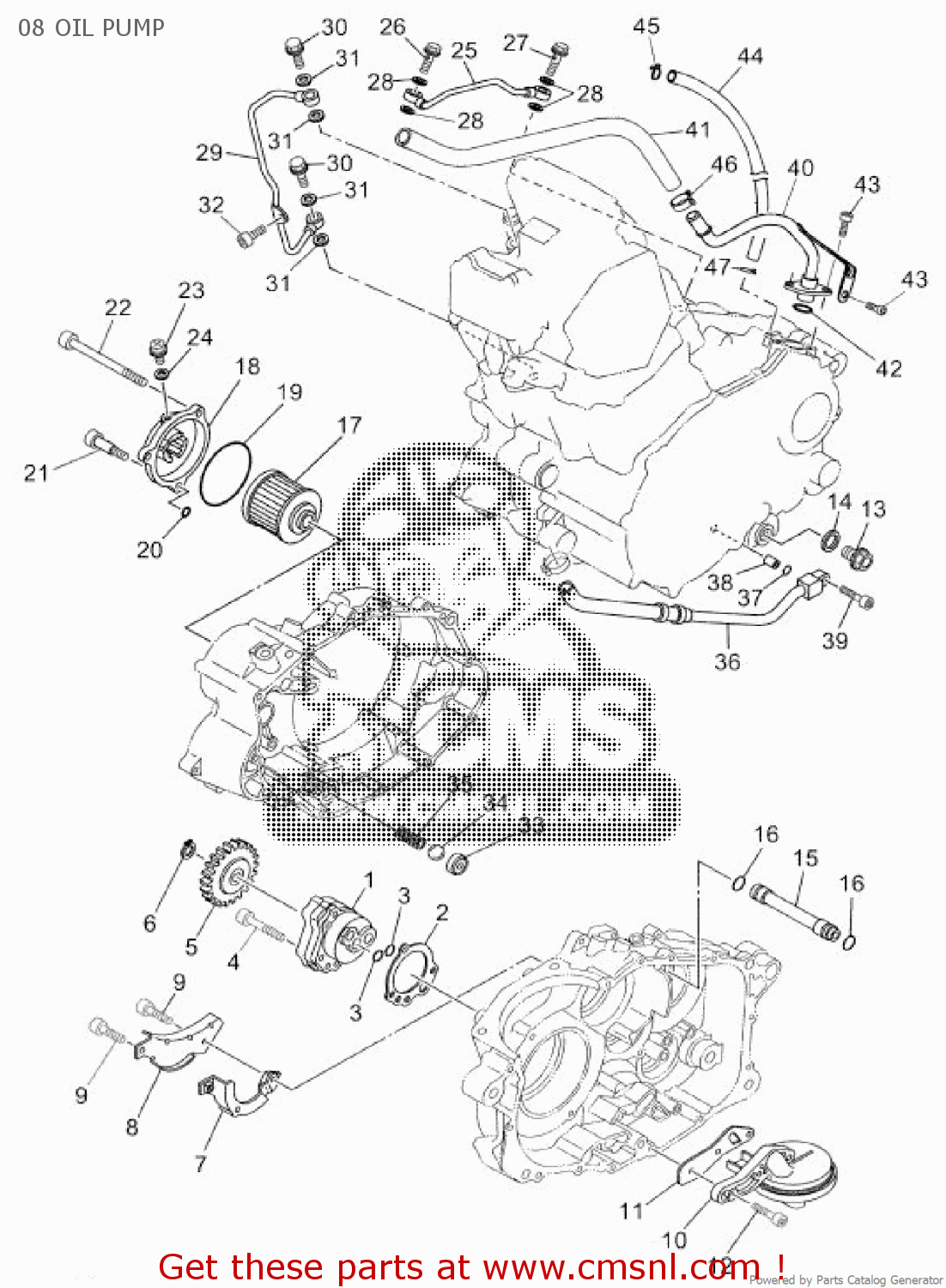 Yamaha OIL PIPE COMP. 1 11D1340500 Yamaha OIL PIPE COMP. 1 11D1340500