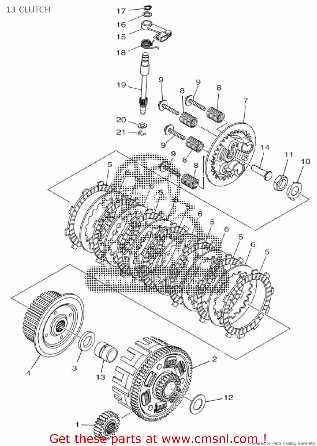 Yamaha SPRING, CLUTCH 1 2MSE63331000 Yamaha SPRING, CLUTCH 1 2MSE63331000