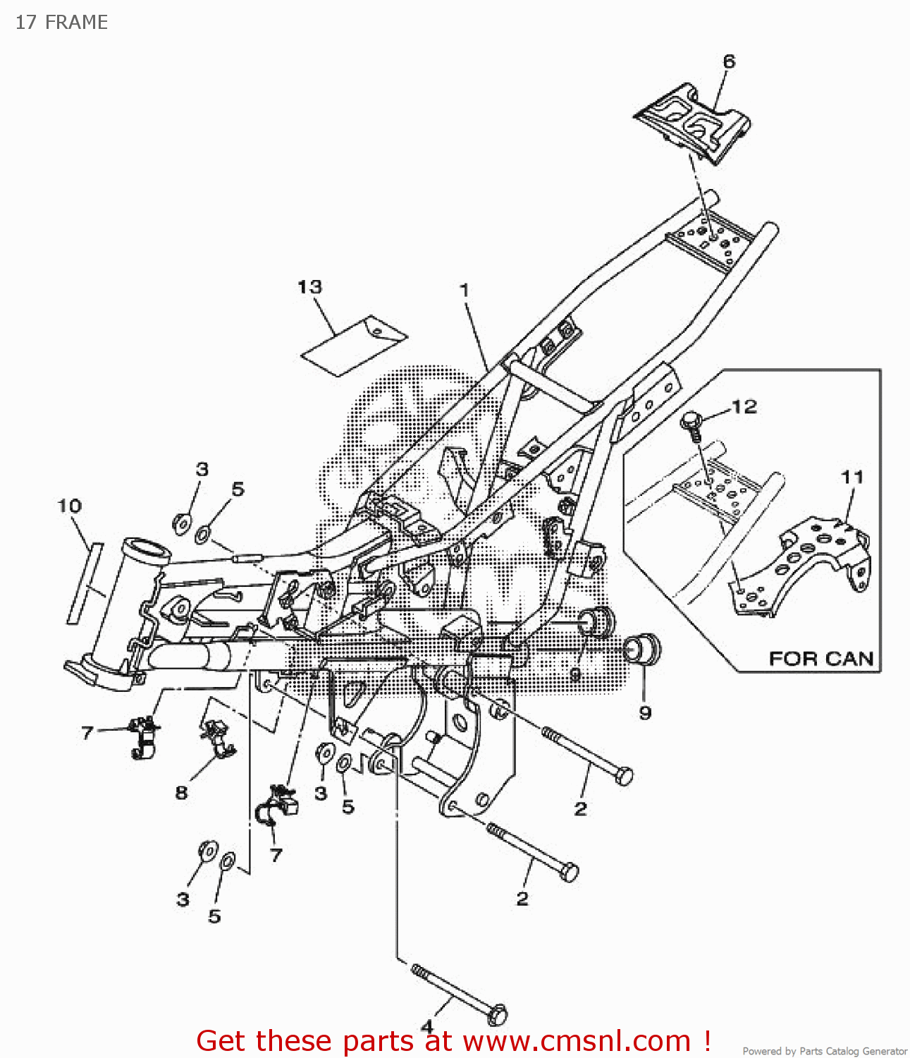 5B62139X00: Damper Yamaha - buy the 5B6-2139X-00 at CMSNL