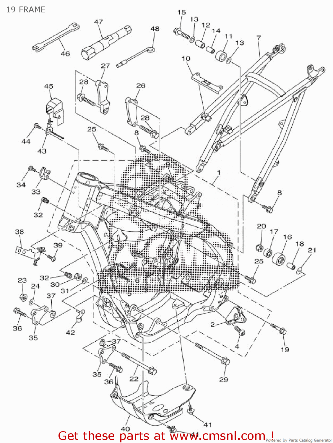 Yamaha BRACKET, C.D.I. UNIT 17D2127450 Yamaha BRACKET, C.D.I. UNIT 17D2127450