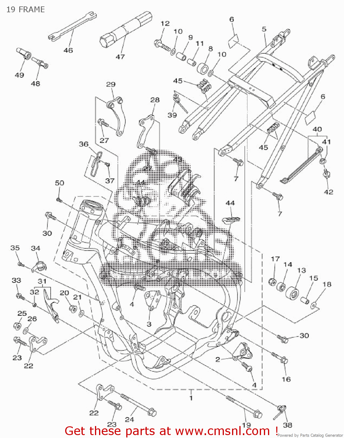 Yamaha CLAMP, WIRE HARNESS 1 1SL2133500 Yamaha CLAMP, WIRE HARNESS 1 1SL2133500