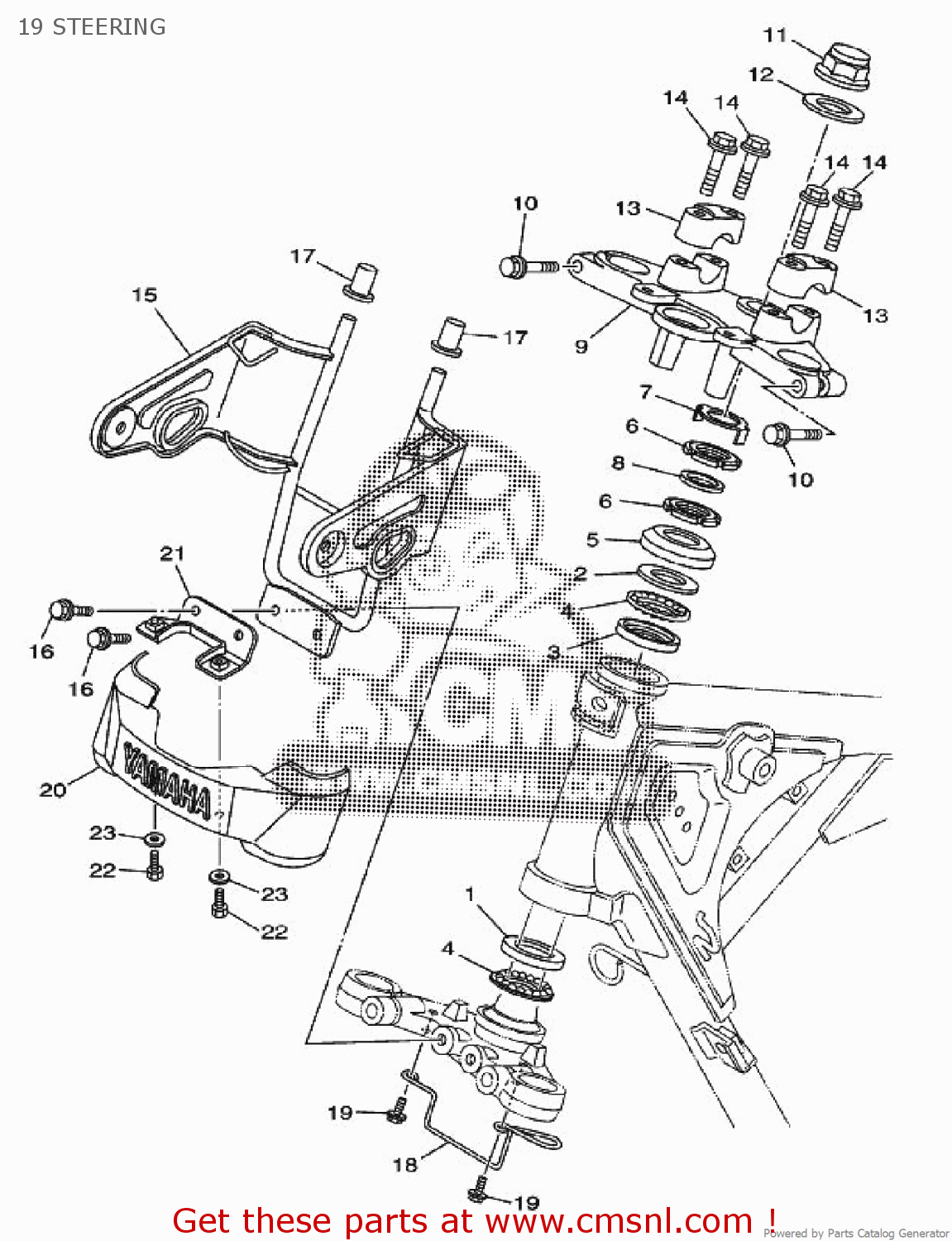 Yamaha BRACKET 1 5VLF334G11 Yamaha BRACKET 1 5VLF334G11