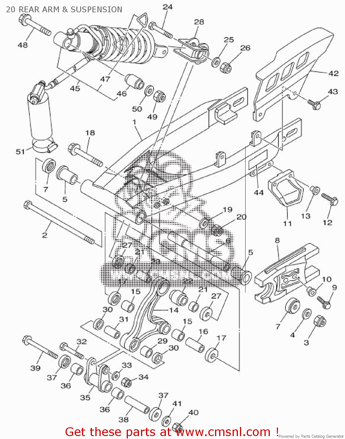 1B2F217A01: Arm, Relay Yamaha - buy the 1B2-F217A-01-00 at CMSNL