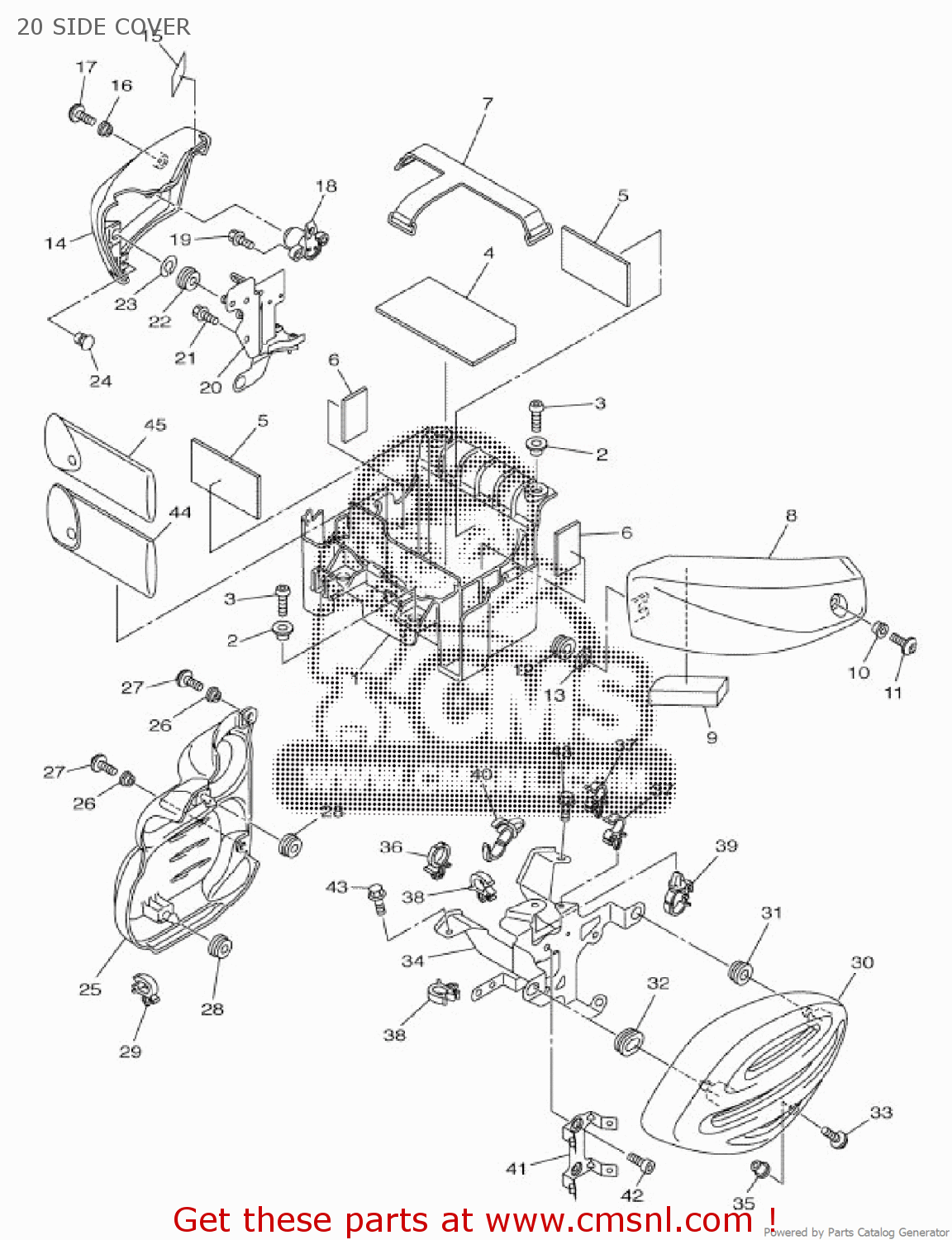 Yamaha CLAMP 9046411003 Yamaha CLAMP 9046411003