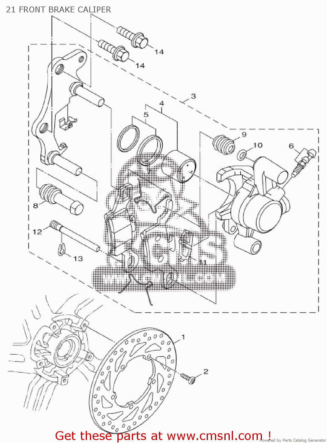 5S9W004800 Bleed Screw Kit Yamaha buy the 5S9W004800 at CMSNL