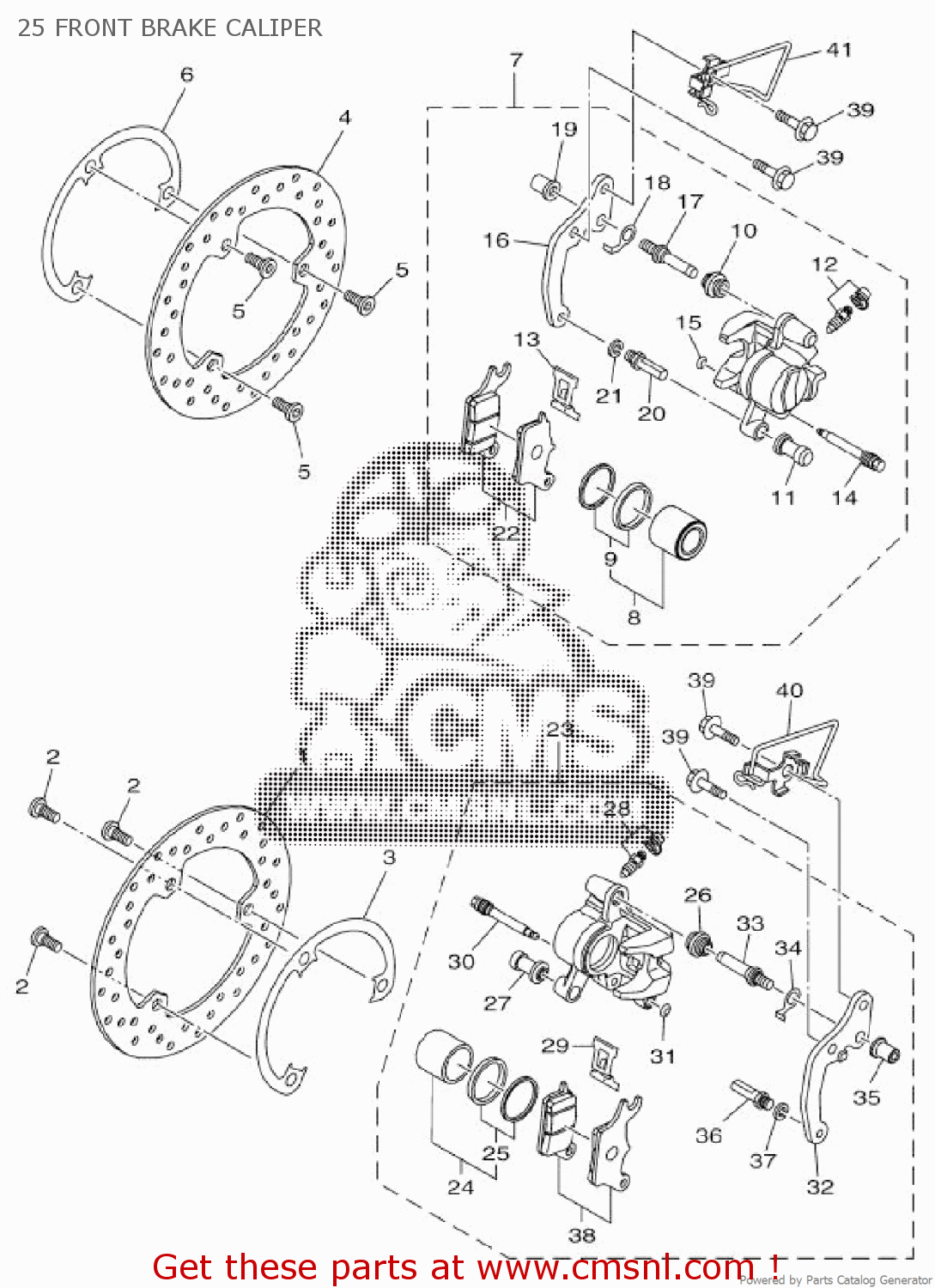 Yamaha RETAINER 1PMF591300 Yamaha RETAINER 1PMF591300