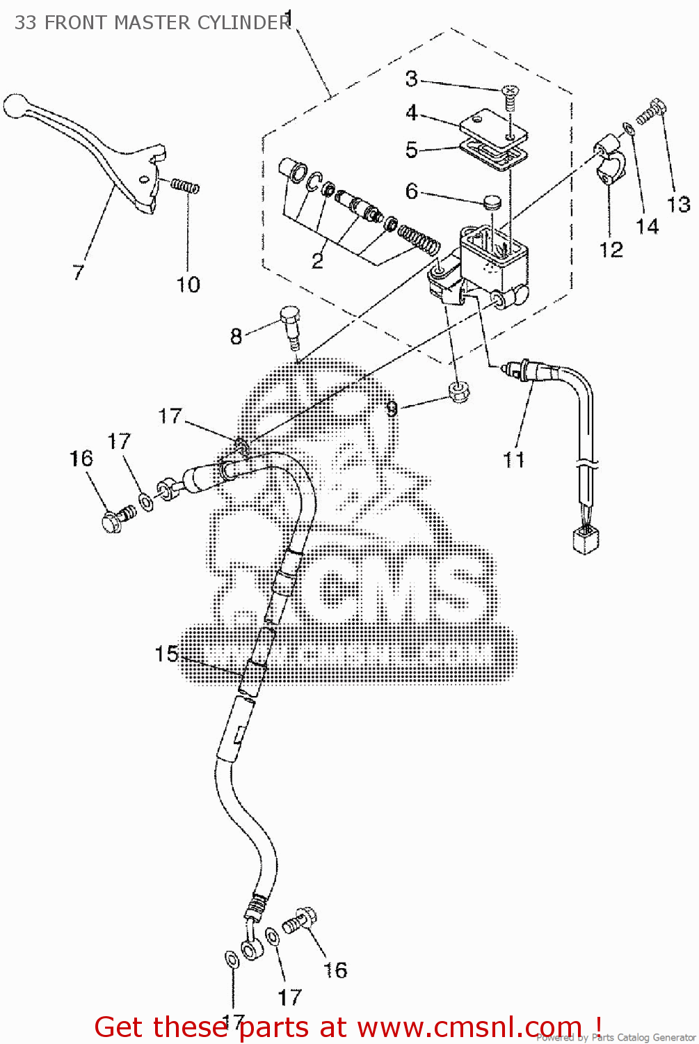 Yamaha HOSE BRAKE 5VKF587210 Yamaha HOSE BRAKE 5VKF587210