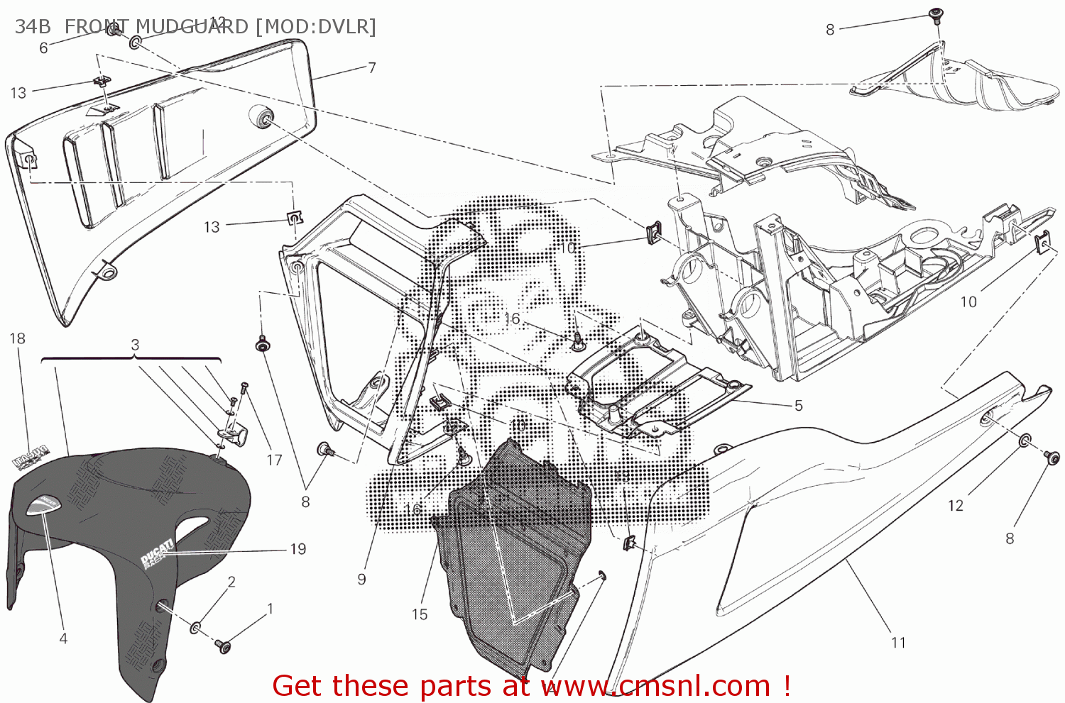 46014811AC: Mash Ducati - buy the 46014811AC at CMSNL
