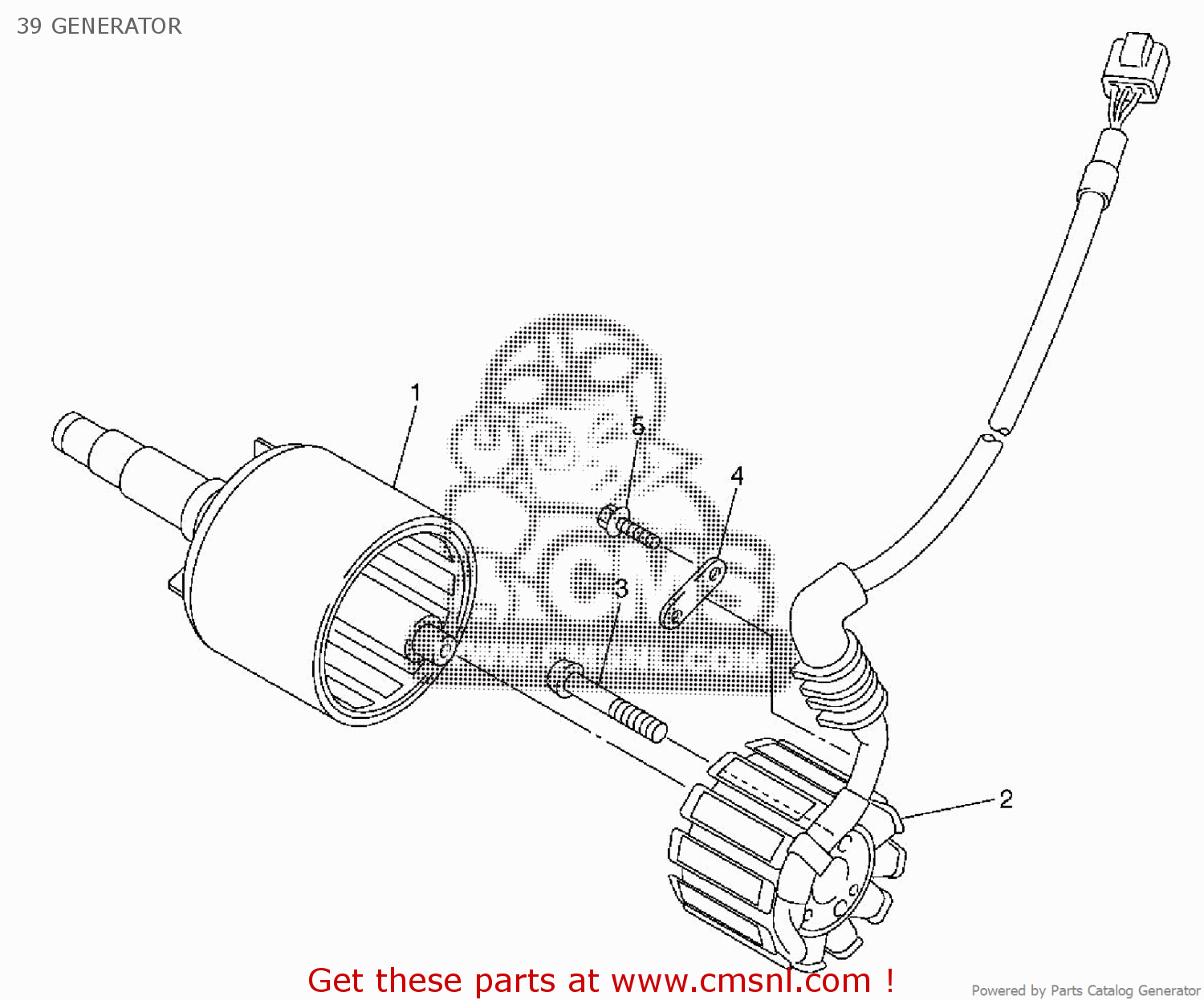 Yamaha STATOR ASSY 2D18141001 Yamaha STATOR ASSY 2D18141001