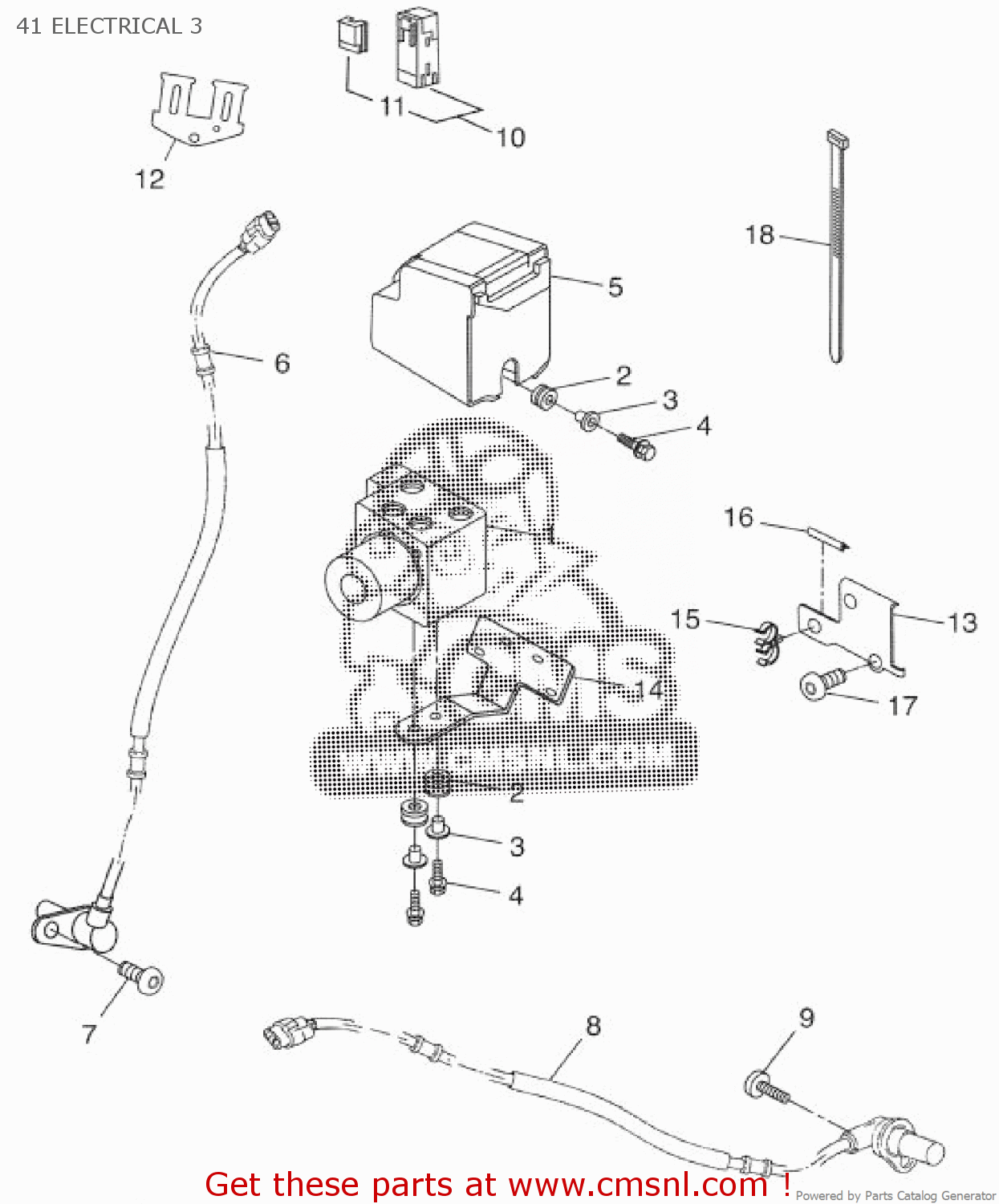 2DL8593009: Hydraulic Unit Assy Yamaha - buy the 2DL-85930-09-00 at CMSNL