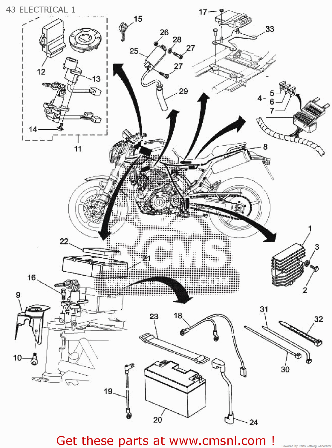 5YK8591A20: Engine Control Unit Assy Yamaha - buy the 5YK-8591A-20 at CMSNL