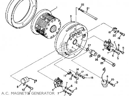 A.c. Magneto Generator Assembly 025702- photo