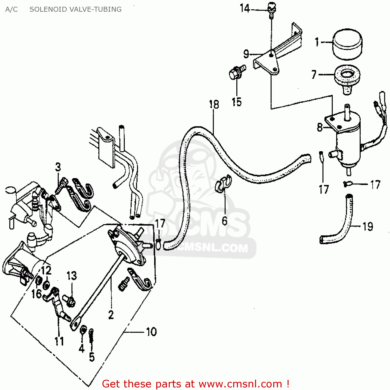 VLV ASSY, HAC SOL VLV ASSY, HAC SOL