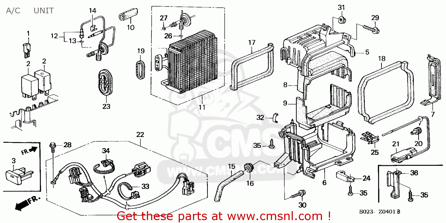 80430S01A11 Thermostat Aircon Honda buy the 80430S01A11 at CMSNL