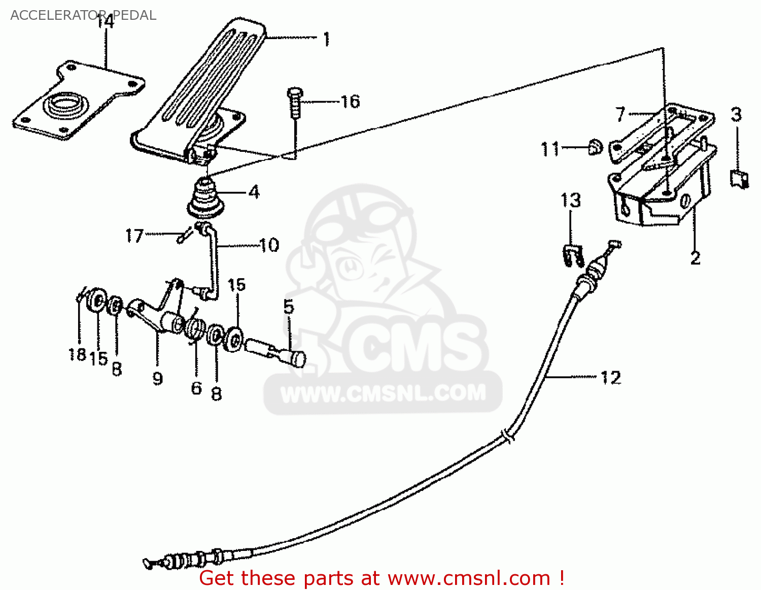 Retainer,cable For Tn360k3 Tn7 Rh Drive Mph Type Ke Panel Van Electric Furnace Schematic Gas Pedal Schematic