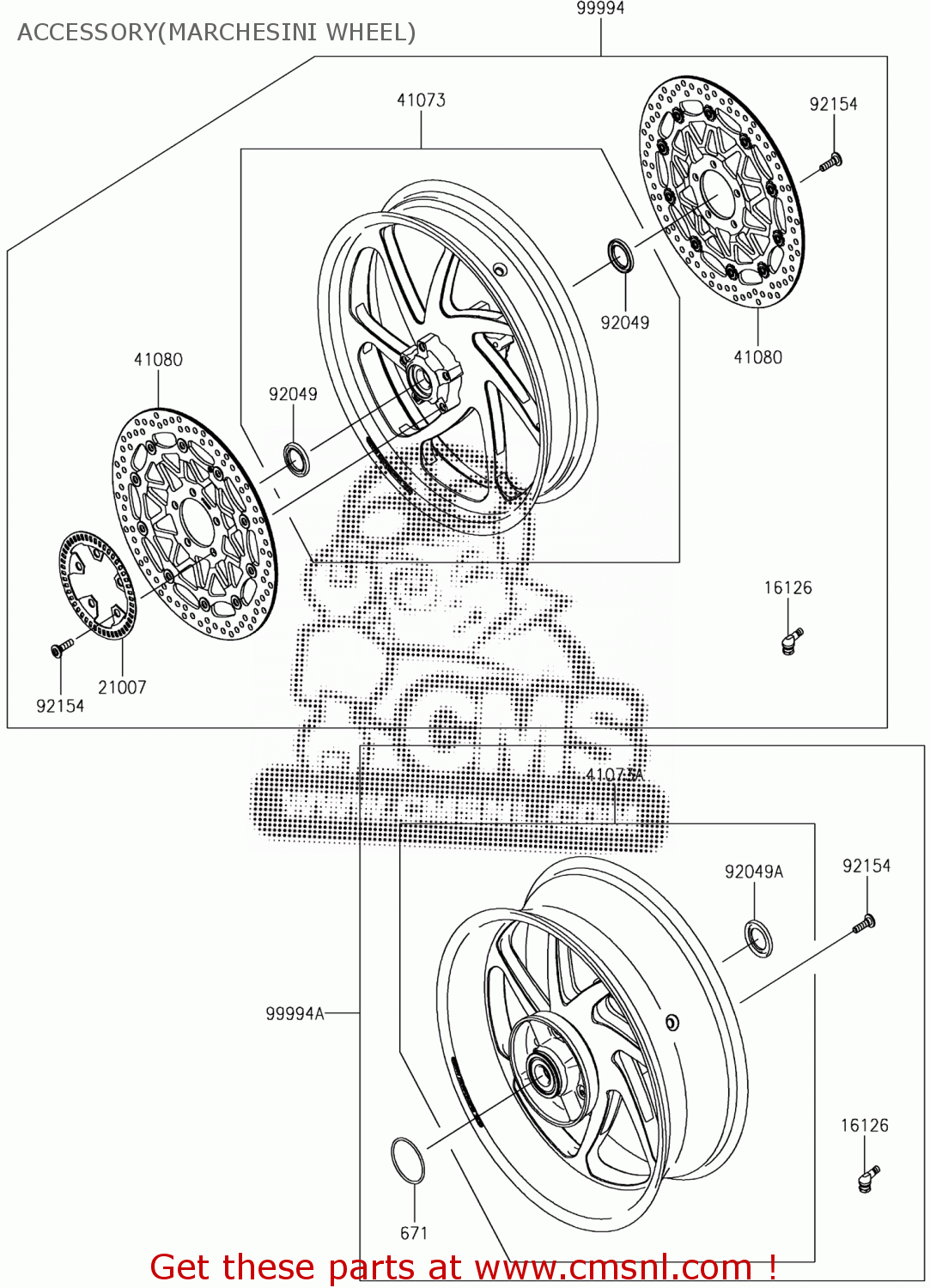 210070651 Rotor,fr Wheel Kawasaki buy the 210070651 at CMSNL