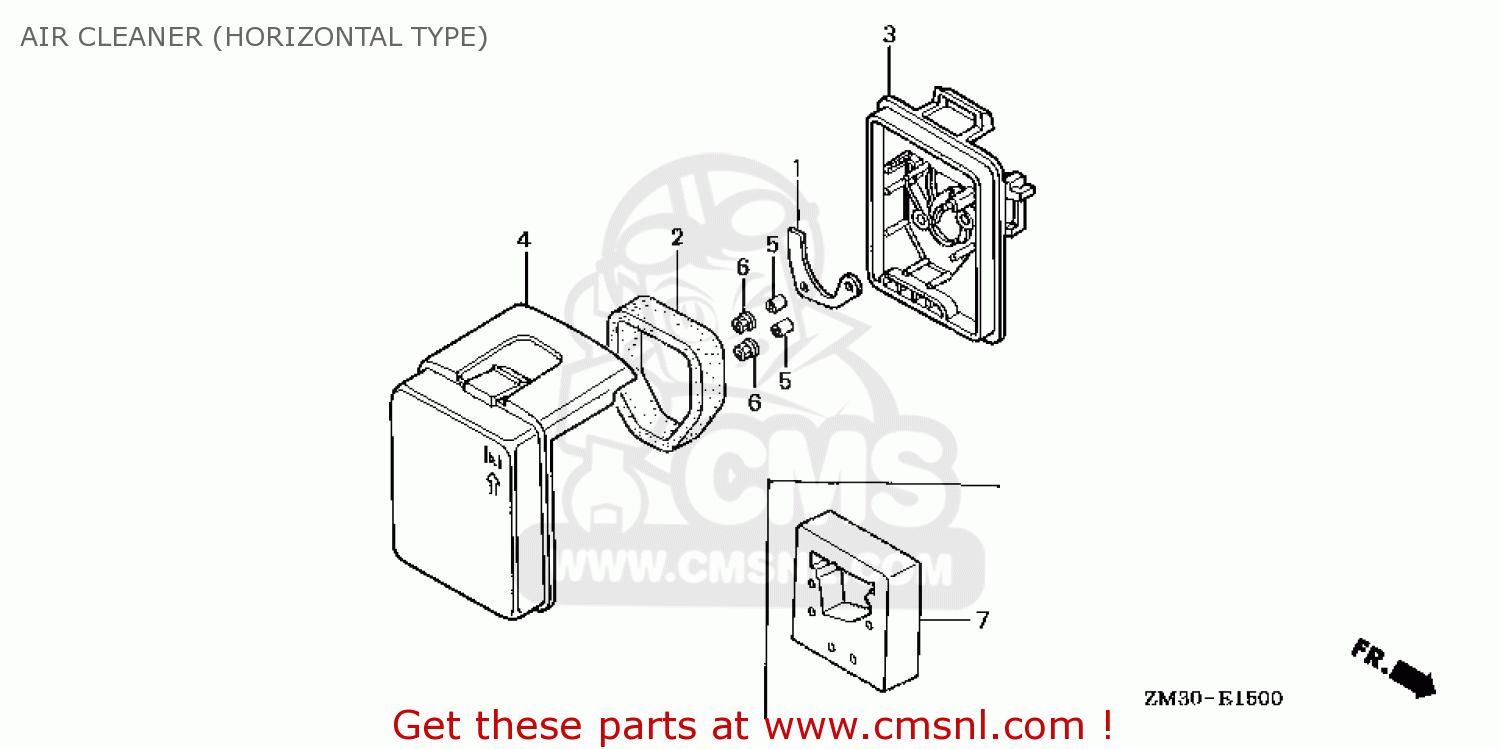 Honda COVER,AIR CL*NH1* 17231ZM3010ZB Honda COVER,AIR CL*NH1* 17231ZM3010ZB