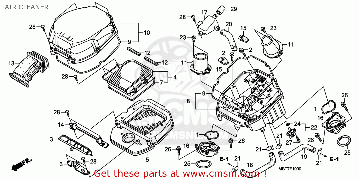 Honda COVER COMP AIR/C 17231MBTD11